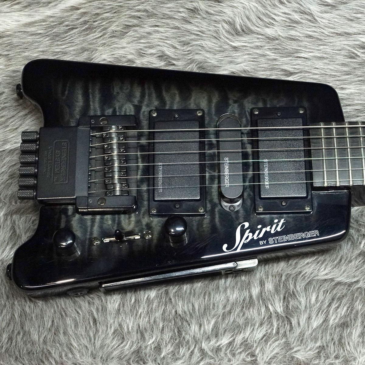 Spirit GT-Pro Quilt Top Deluxe Trans Black Steinberger