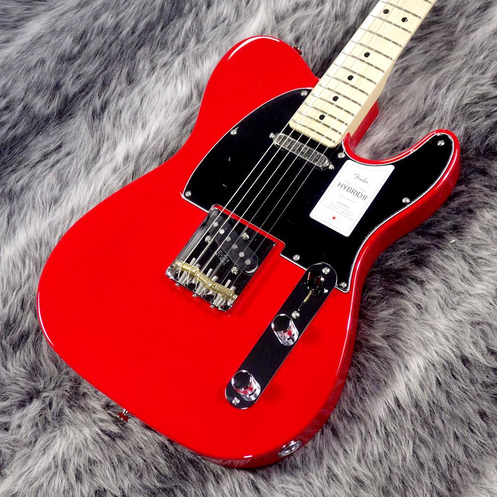 Made in Japan Hybrid II Telecaster Modena Red/M Fender