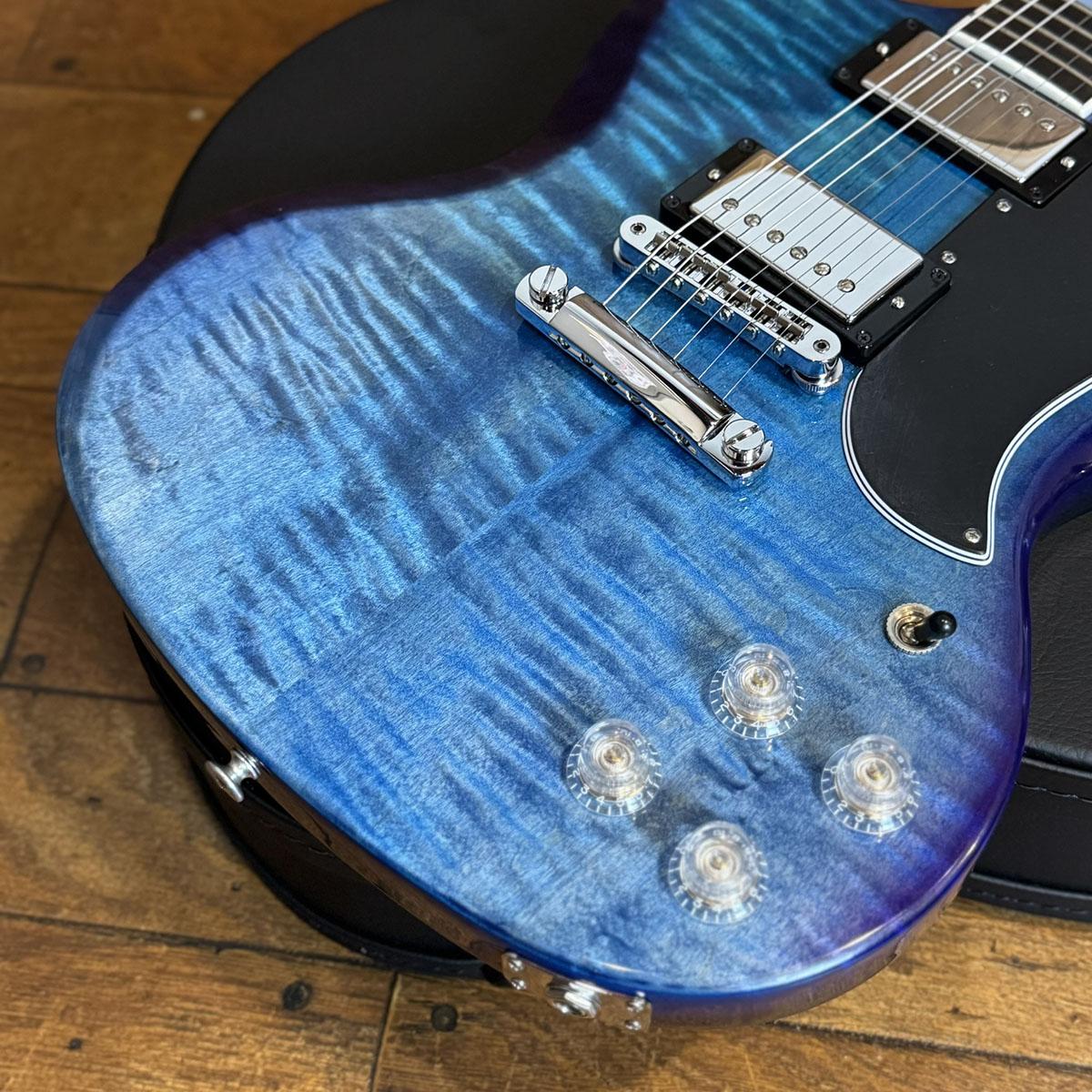 SG Modern Blueberry Fade Gibson エレクトリックギター SGタイプ 商品