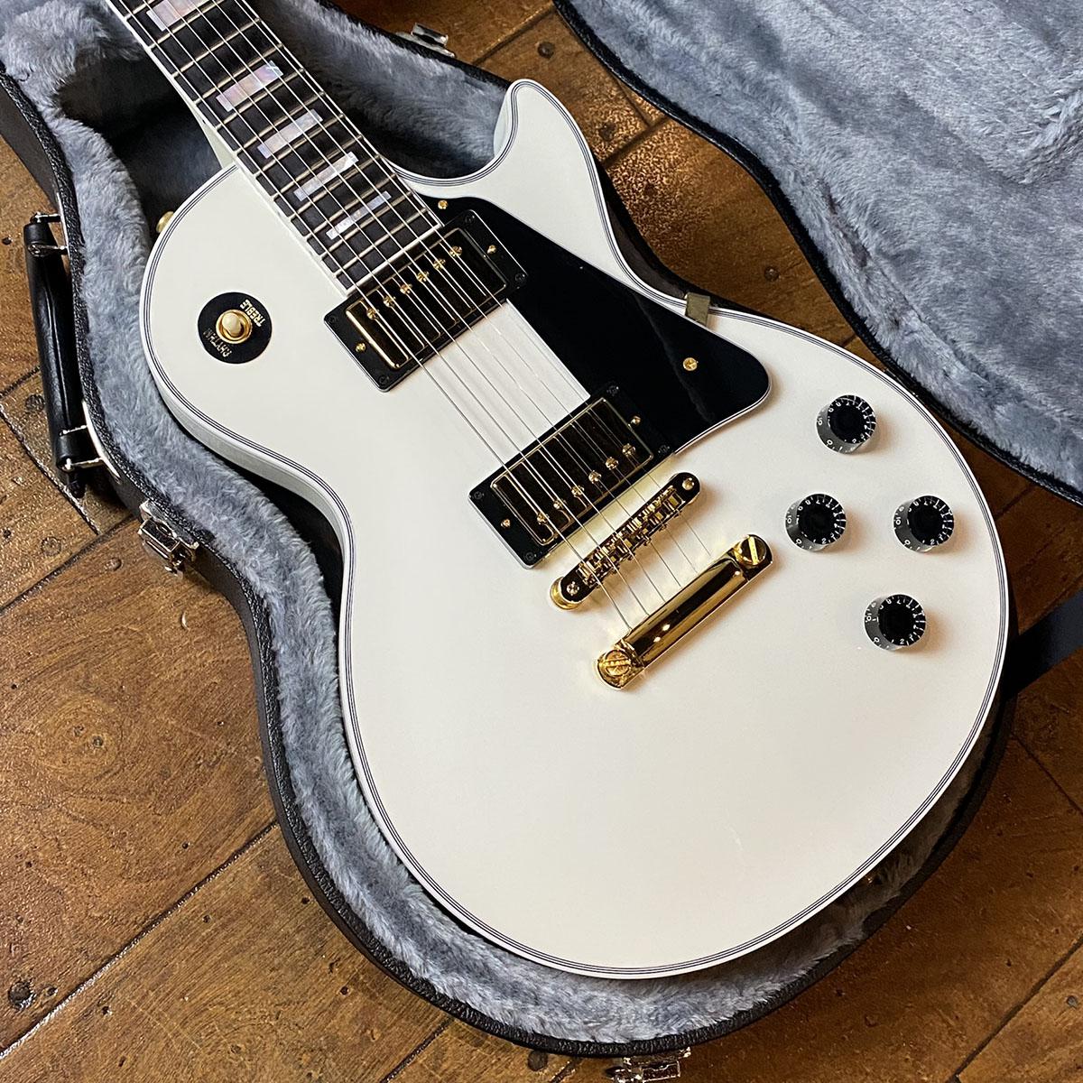 Les Paul Custom Ebony Fingerboard Alpine White 2021 Gibson Custom