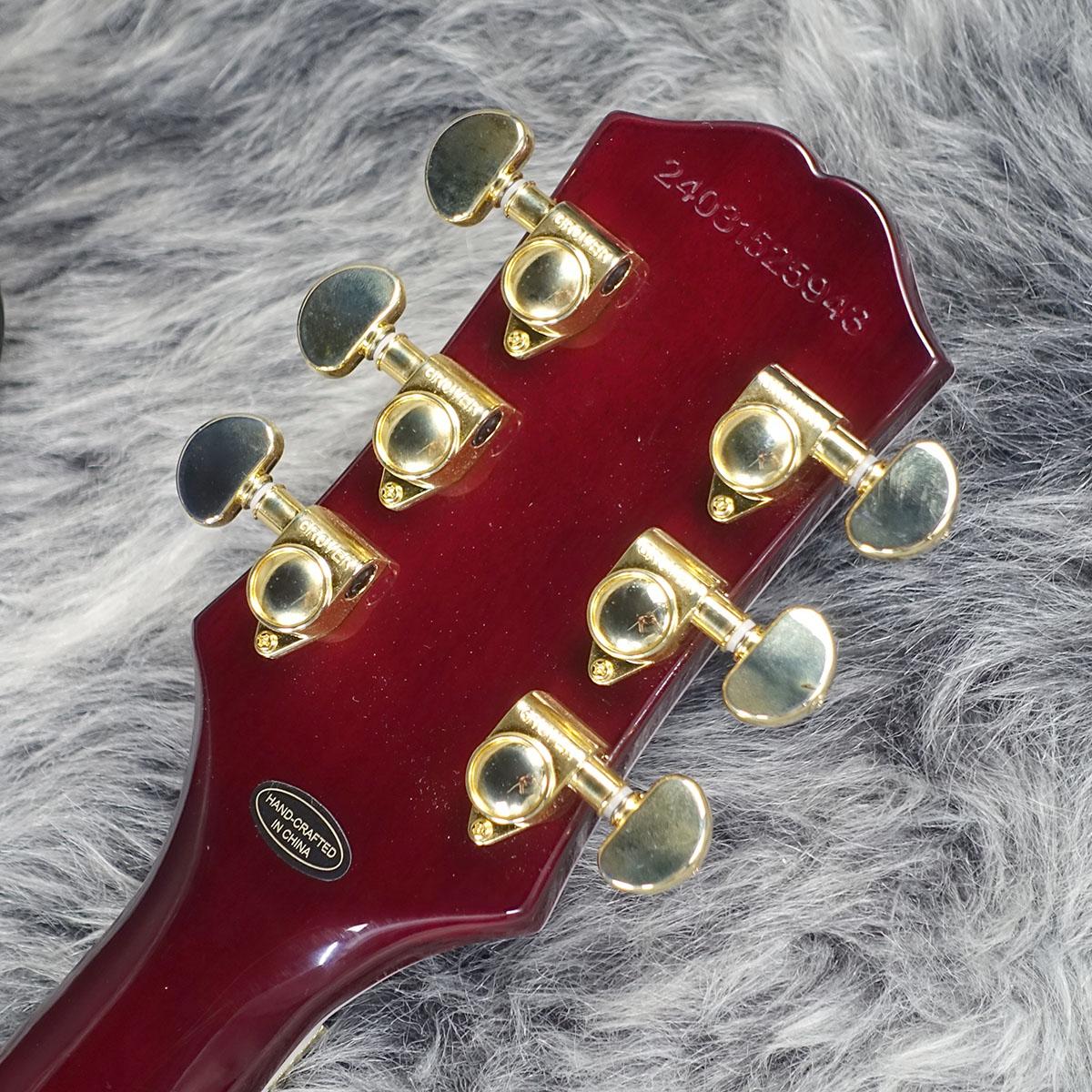 Alex Lifeson Les Paul Custom Axcess Quilt Ruby Epiphone