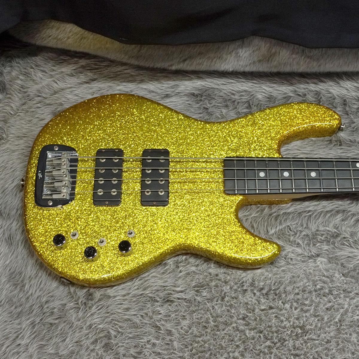 L-2000 Gold Metal Flake Custom Build G&L エレクトリック・ベース