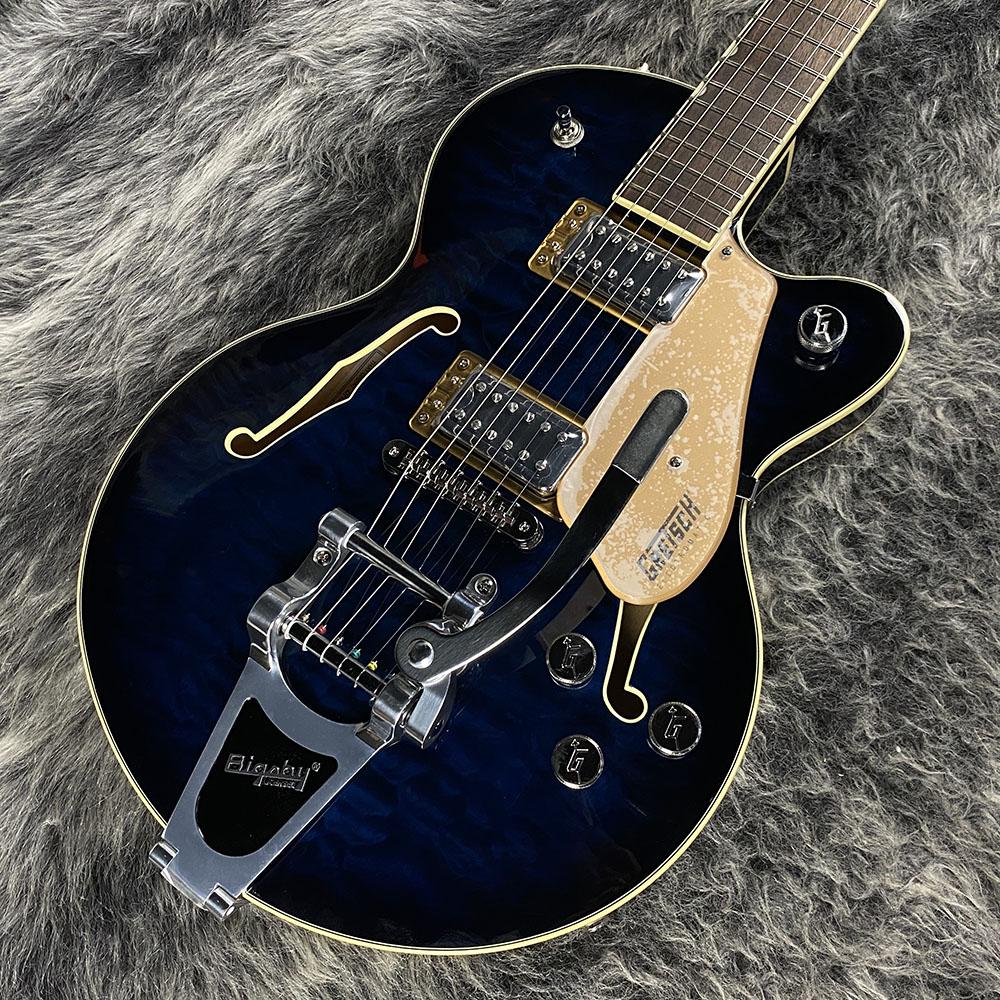 G5655T-QM Electromatic Center Block Jr. Single-Cut Quilted Maple