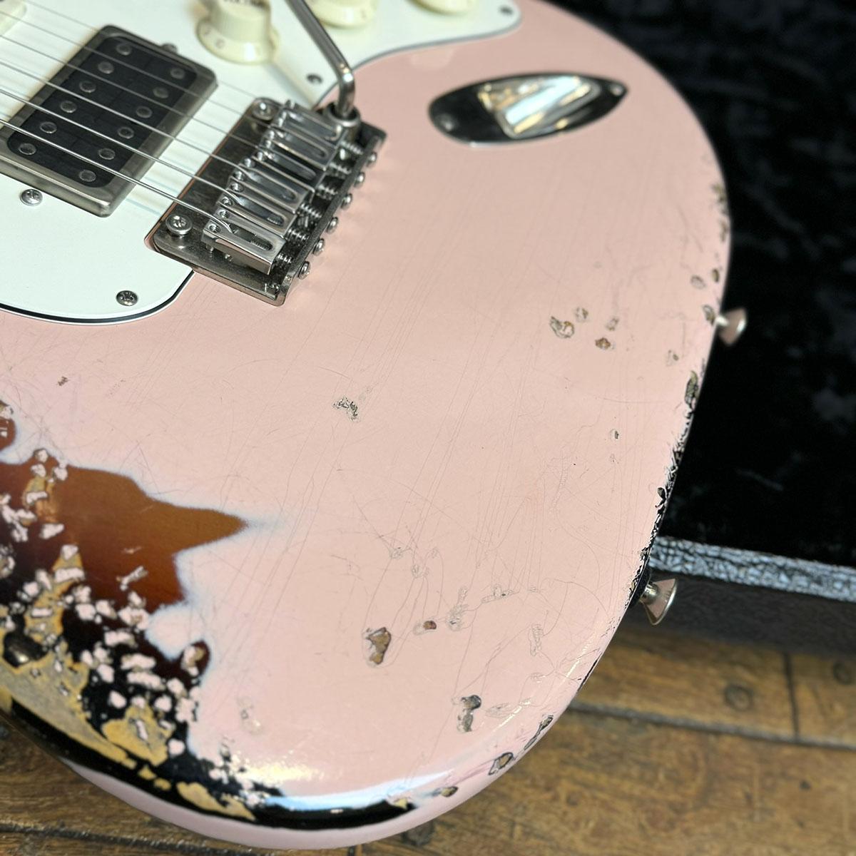 Icon Classic In-Distress Level 3 Shell Pink Over 3 Color Burst TOM