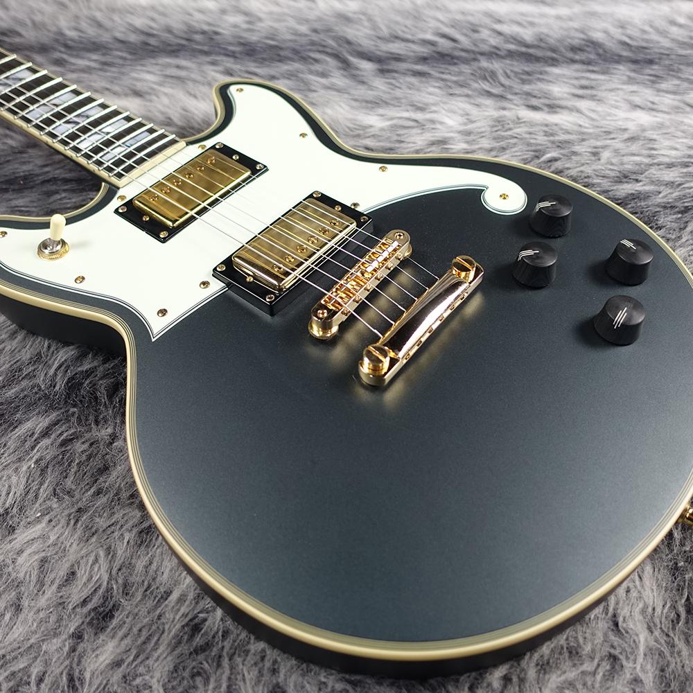 Deluxe Brighton Limited Edition Matte Charcoal D'Angelico