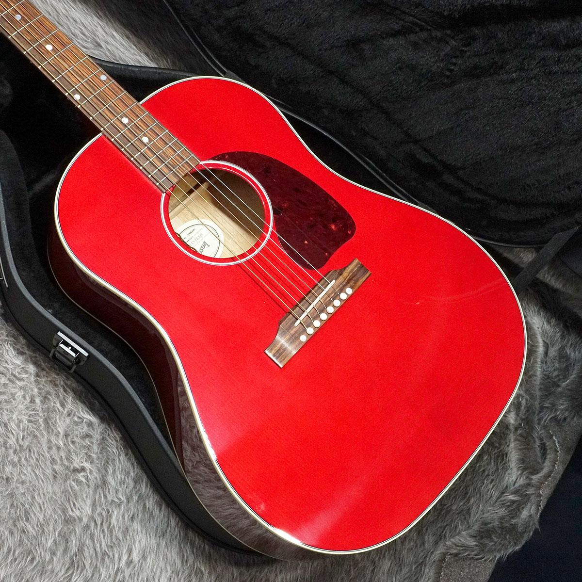 J-45 Standard Cherry Gibson エレクトリック・アコースティックギター
