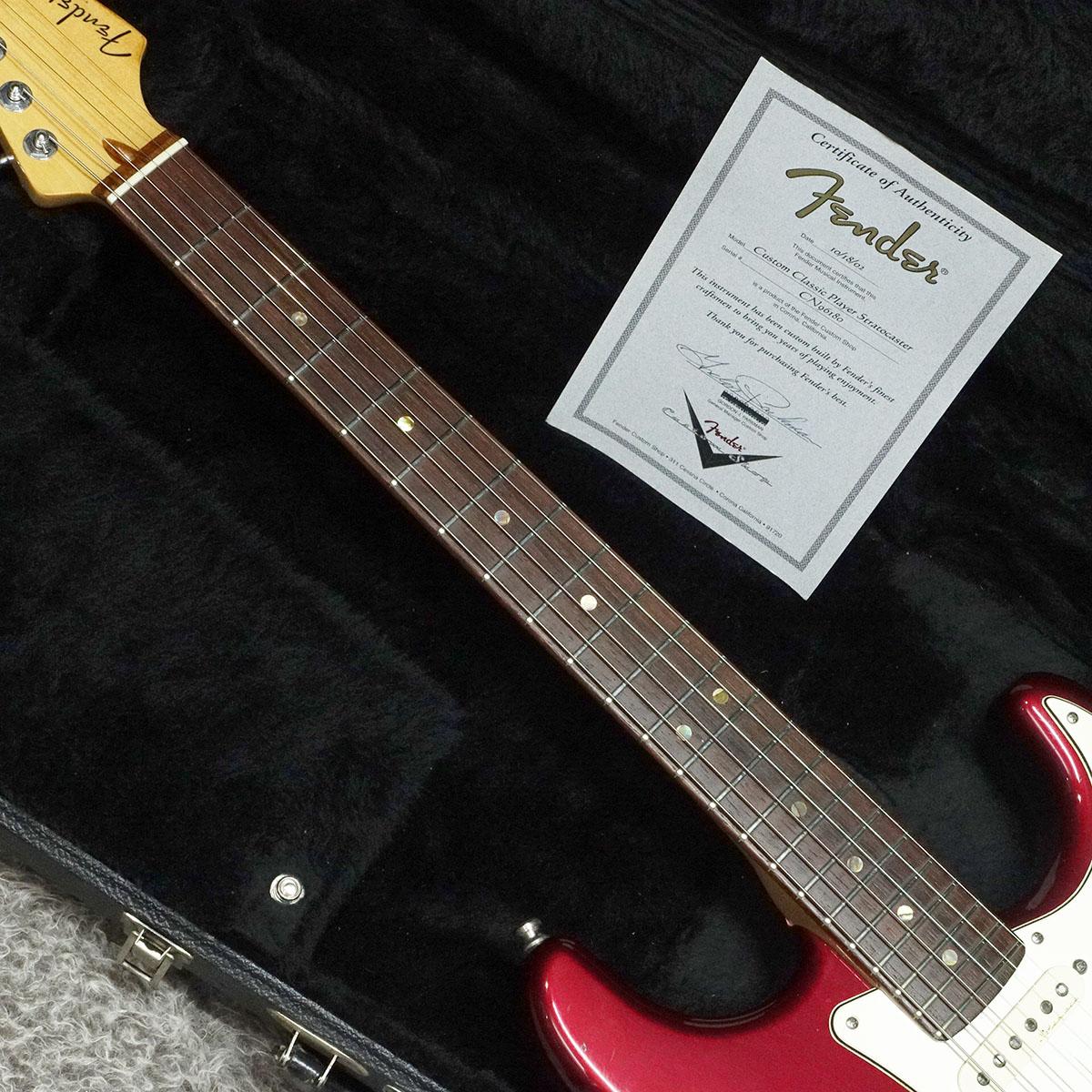 Custom Classic Player Stratocaster Candy Apple Red【2002年製