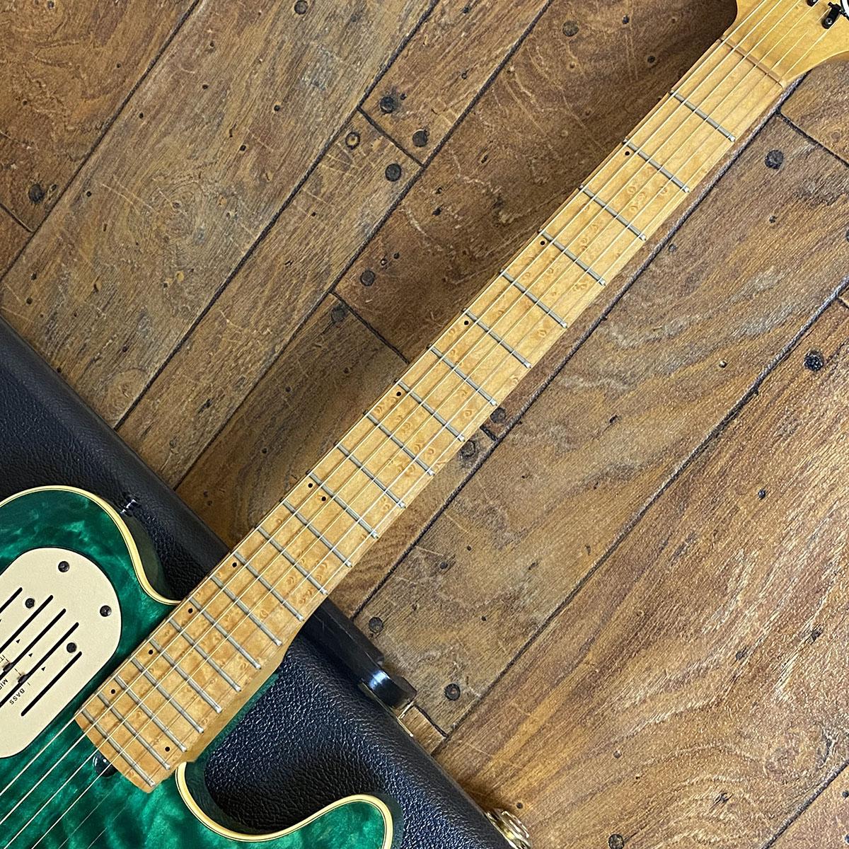 Acousticaster 6 Ltd Trans Green 1995 Godin エレクトリック