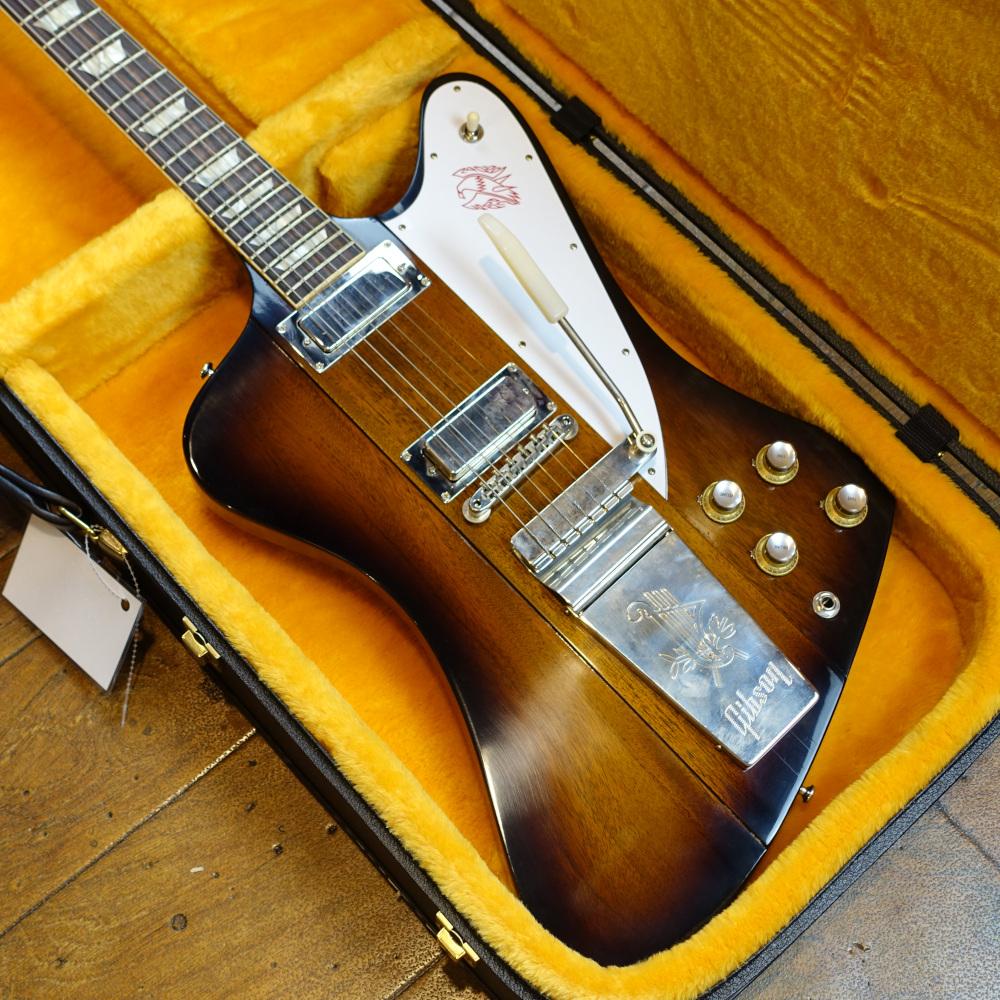 動画あり Gibson Custom Shop Firebird Ⅴ VOS 1963 Firebird V w/Maestro Vibrola VOS Vintage Sunburst Gibson