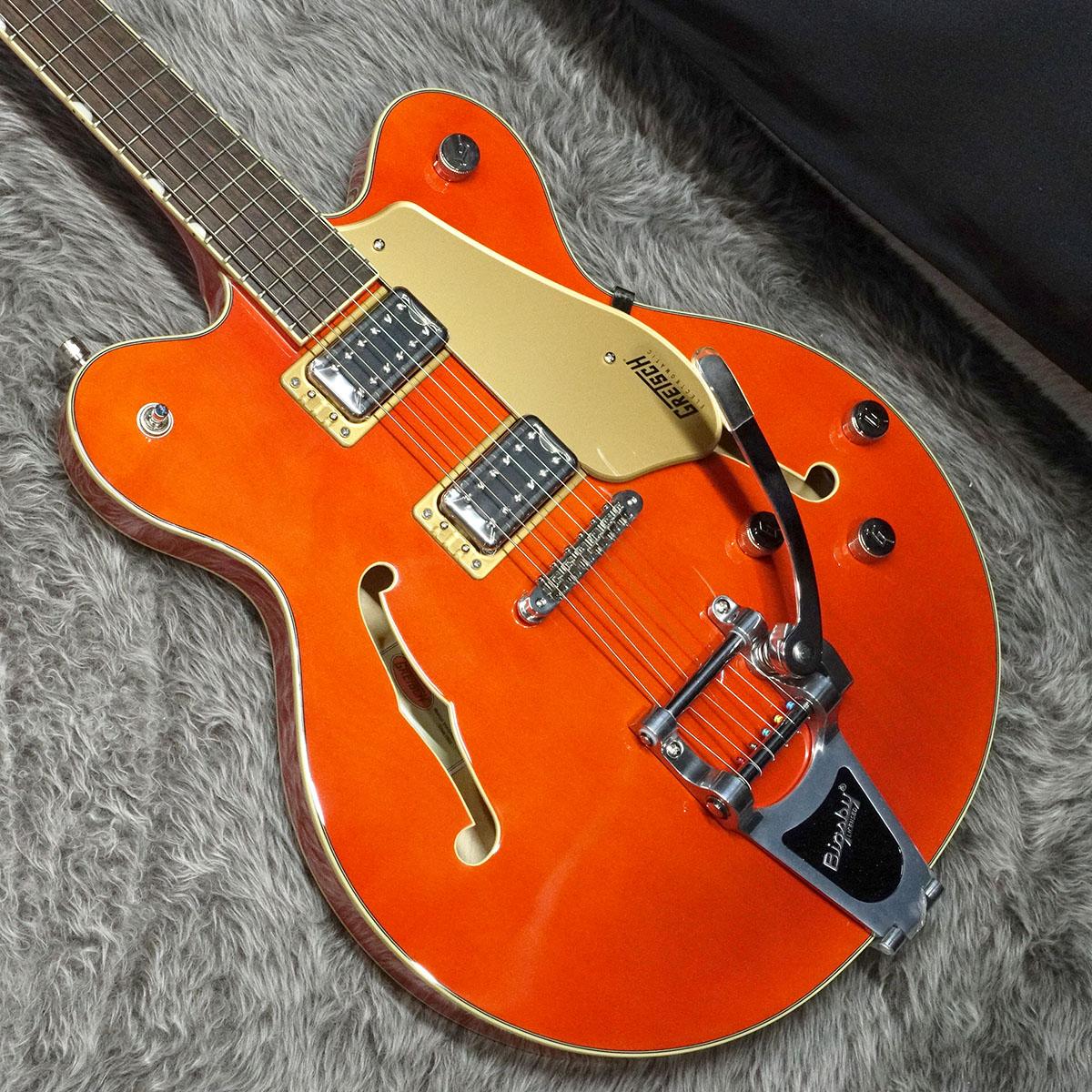 G5622T Electromatic Center Block Double-Cut with Bigsby LRL Orange