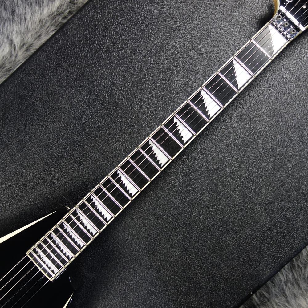 E-AL-128 Black with White Pin Stripe Edwards エレクトリックギター