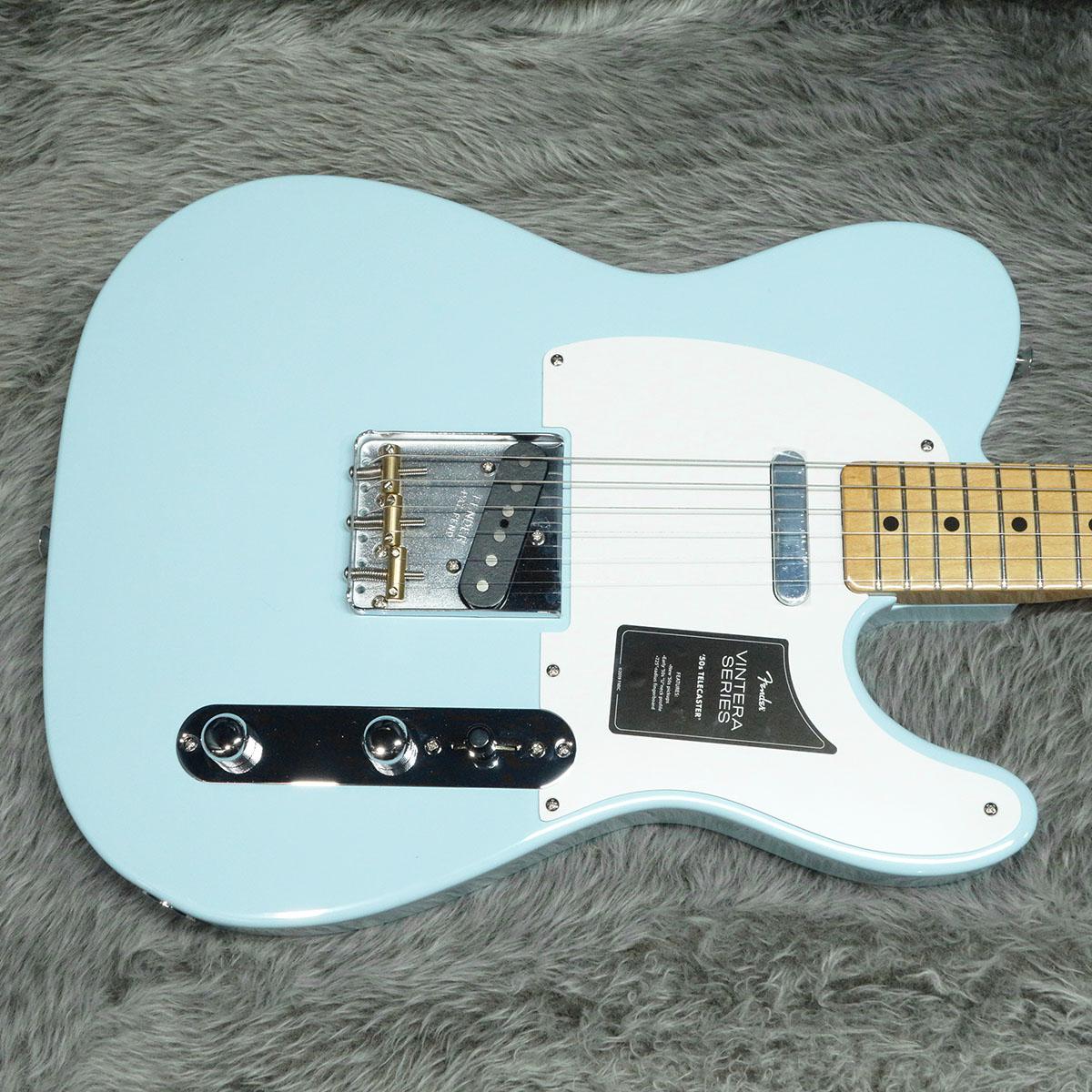 Vintera 50s Telecaster MN Sonic Blue Fender エレクトリックギター