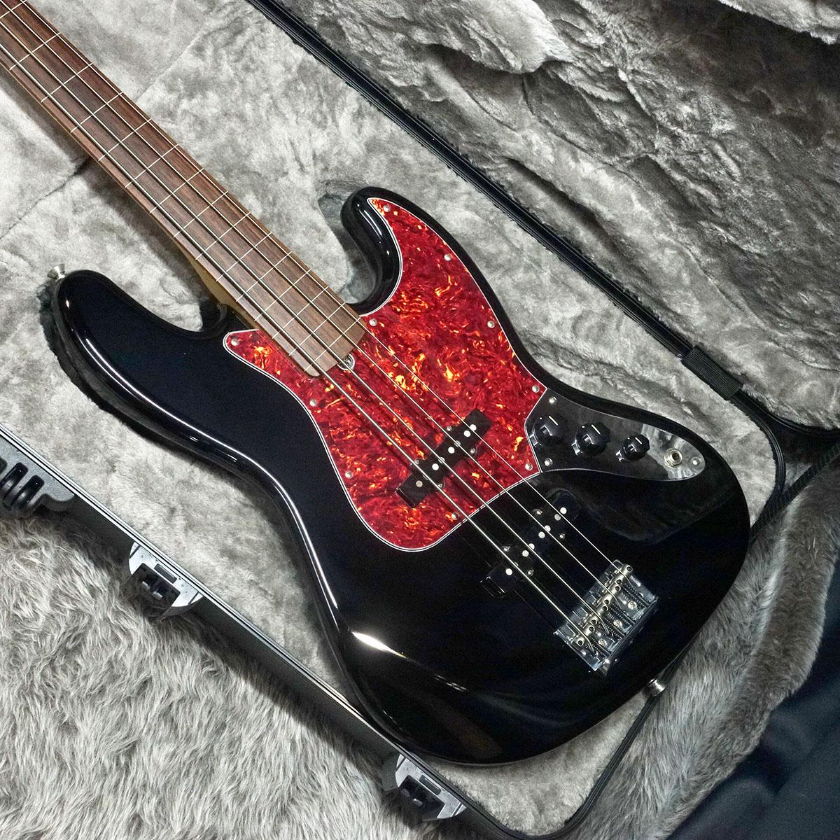 American Professional Jazz Bass Fretless RW Black Fender