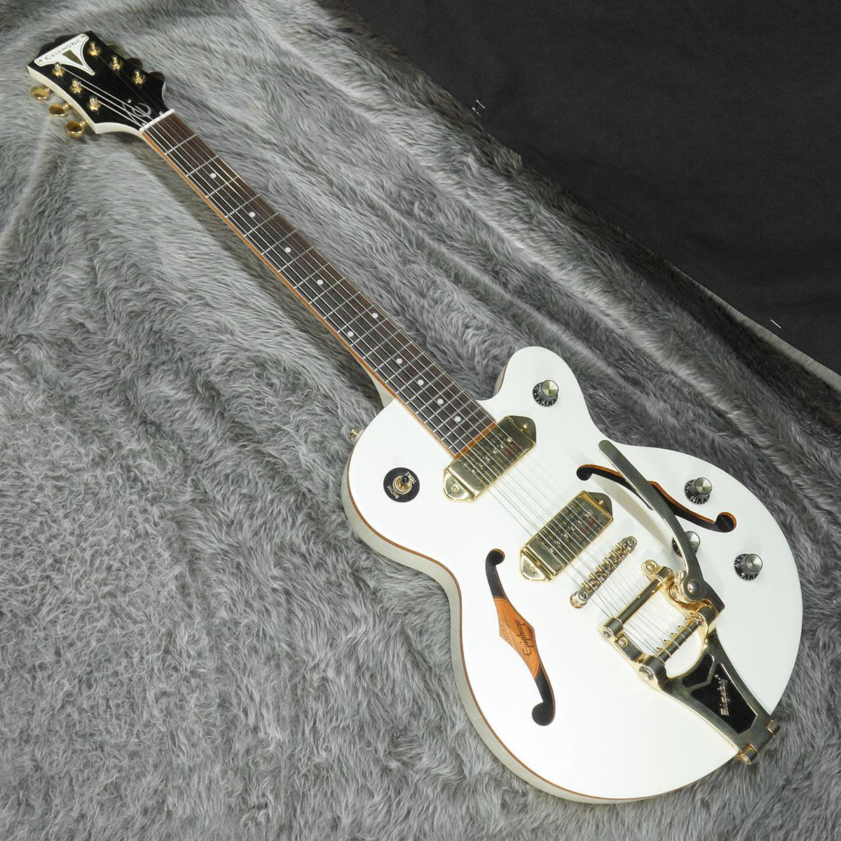 Limited Edition Wildkat Royale Pearl White Bigsby Epiphone
