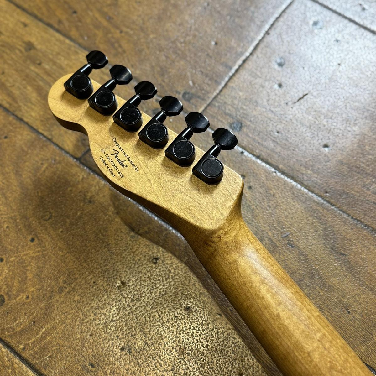 FSR Contemporary Exotic Telecaster RH Spalted Maple Top Roasted