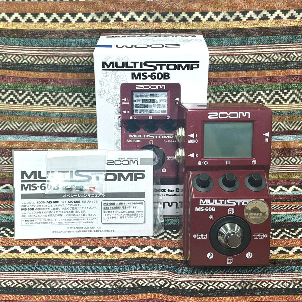 ベース HUMPBACK ENGINEERING ZOOM MS-60B+ MOD. レビュー】ZOOM MS-60B-I MOD HUMPBACK engineering - あさぎベース