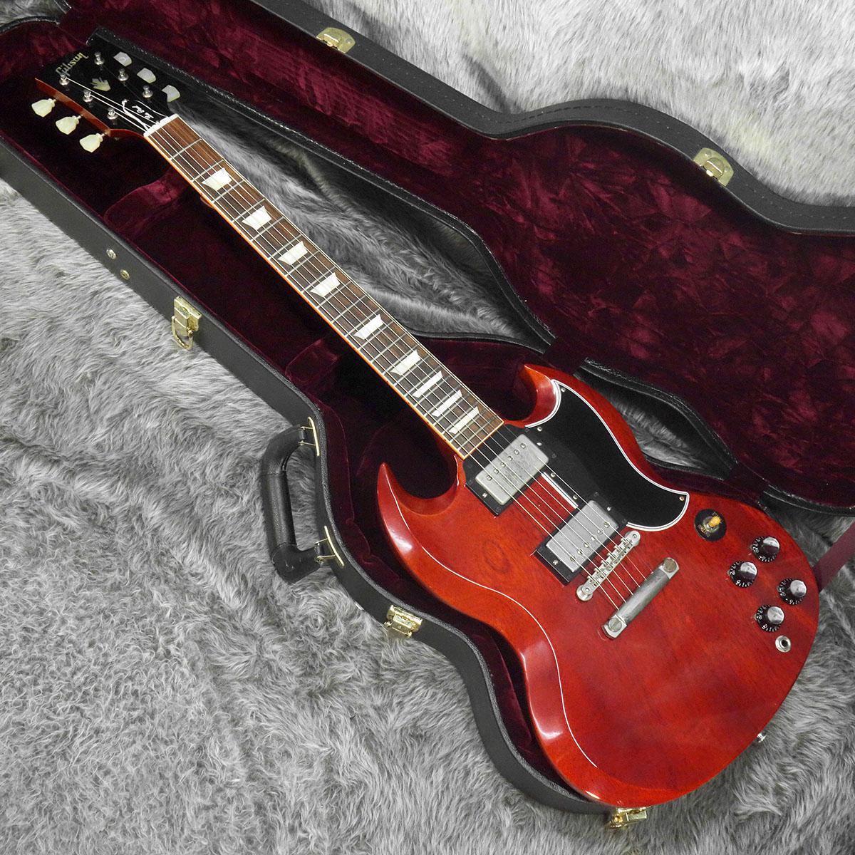 ストラトSSSアセンブリ　カスタム　CS54復刻　高品質　Standard SG Standard Reissue Faded Cherry VOS【2013年製】 Gibson Custom