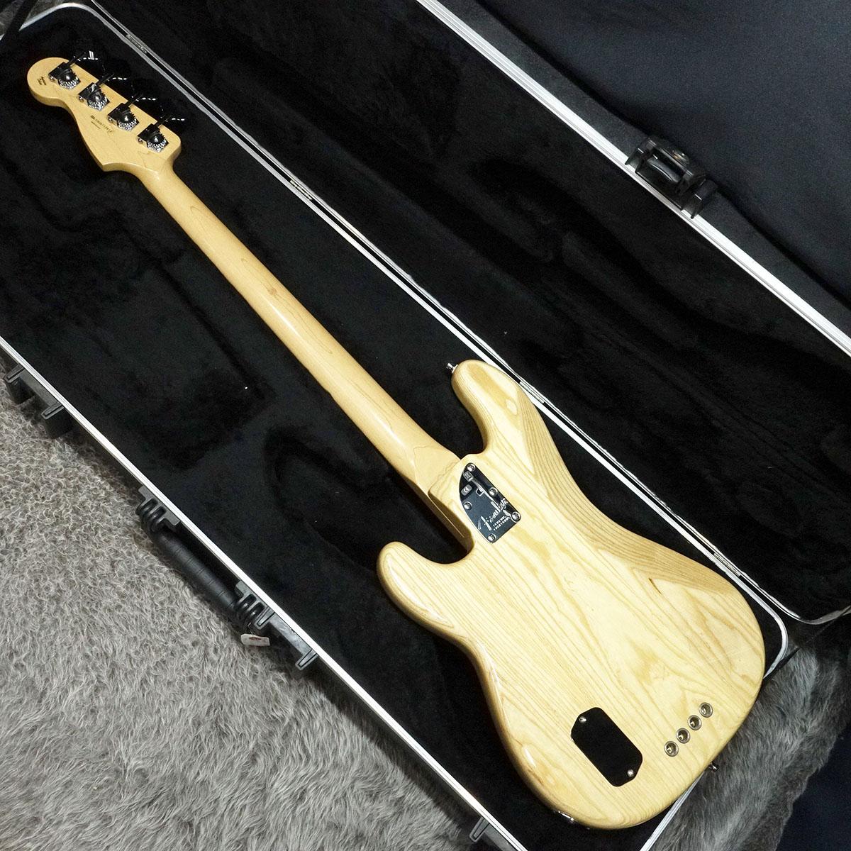 American Deluxe Precision Bass Ash MN Natural Fender USA