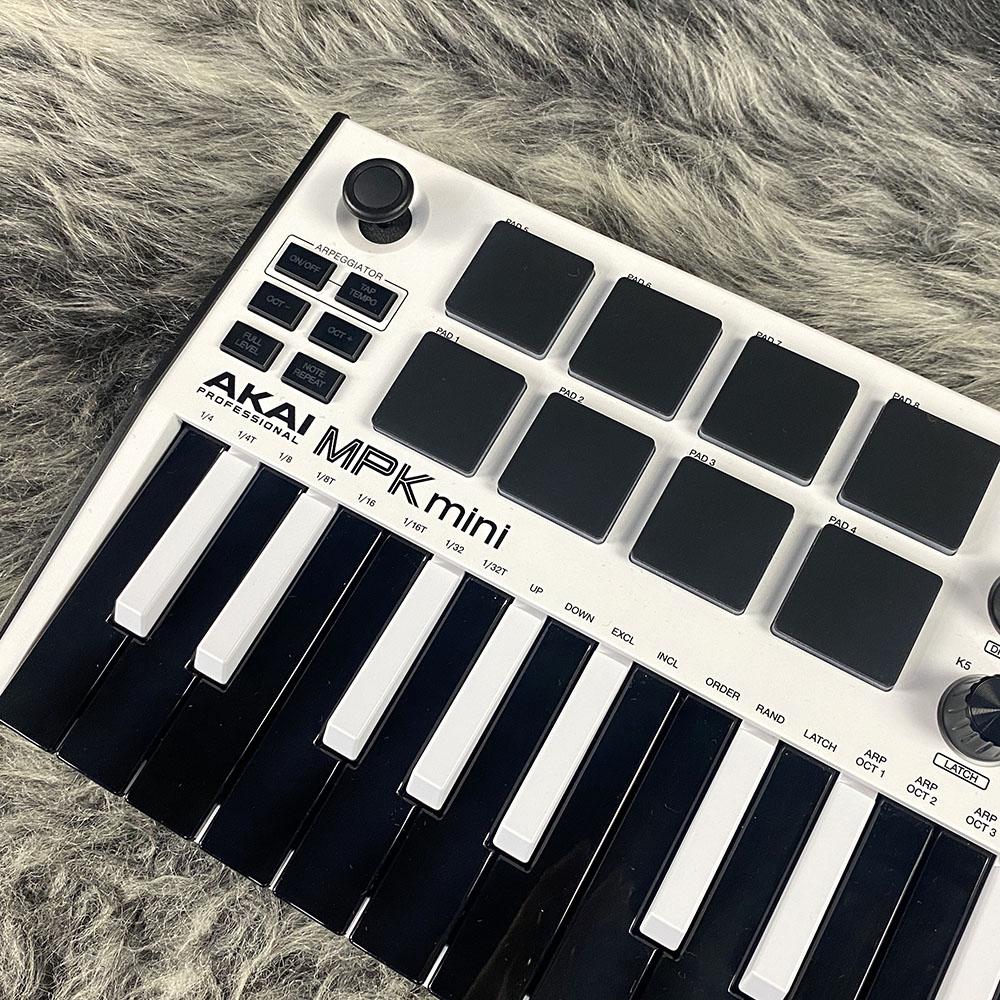 MPK mini MK3 White AKAI MIDI関連機器 MIDIキーボード 商品詳細