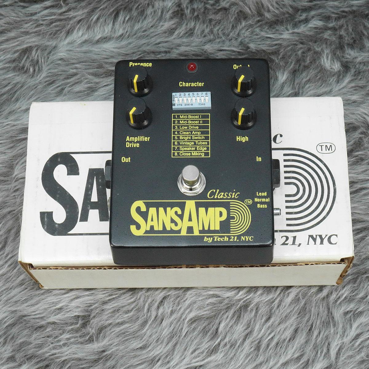 Sansamp Classic Tech 21 ギター用エフェクター プリアンプ 商品詳細