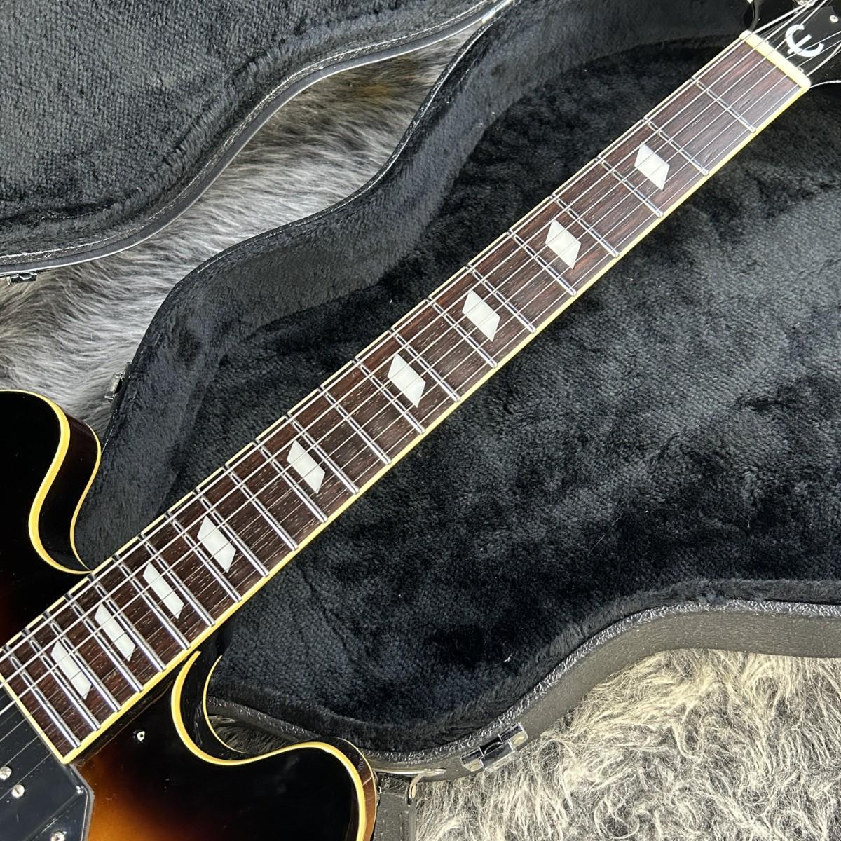 Epiphone Casino トラ目　2004 ピアレスNAT 2004 Epiphone 65' Elitist Casino | Blonde Natural Finish W/OHSC