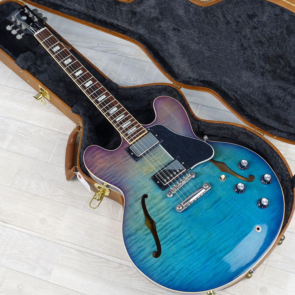 ES-335 Figuerd Bluberry Burst 2019 Gibson Memphis エレクトリック