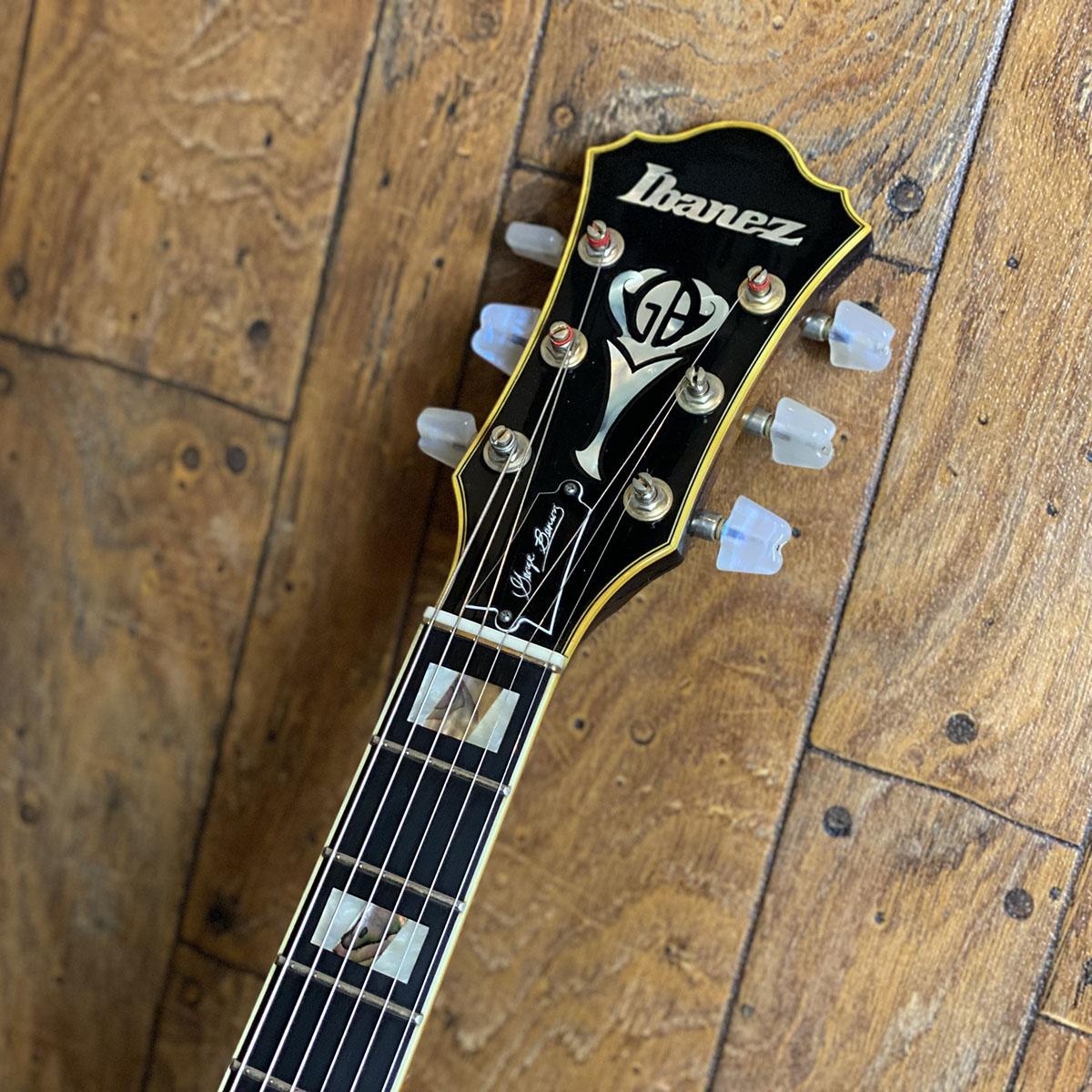GB10 George Benson Signature Brown Sunburst 1984s Ibanez