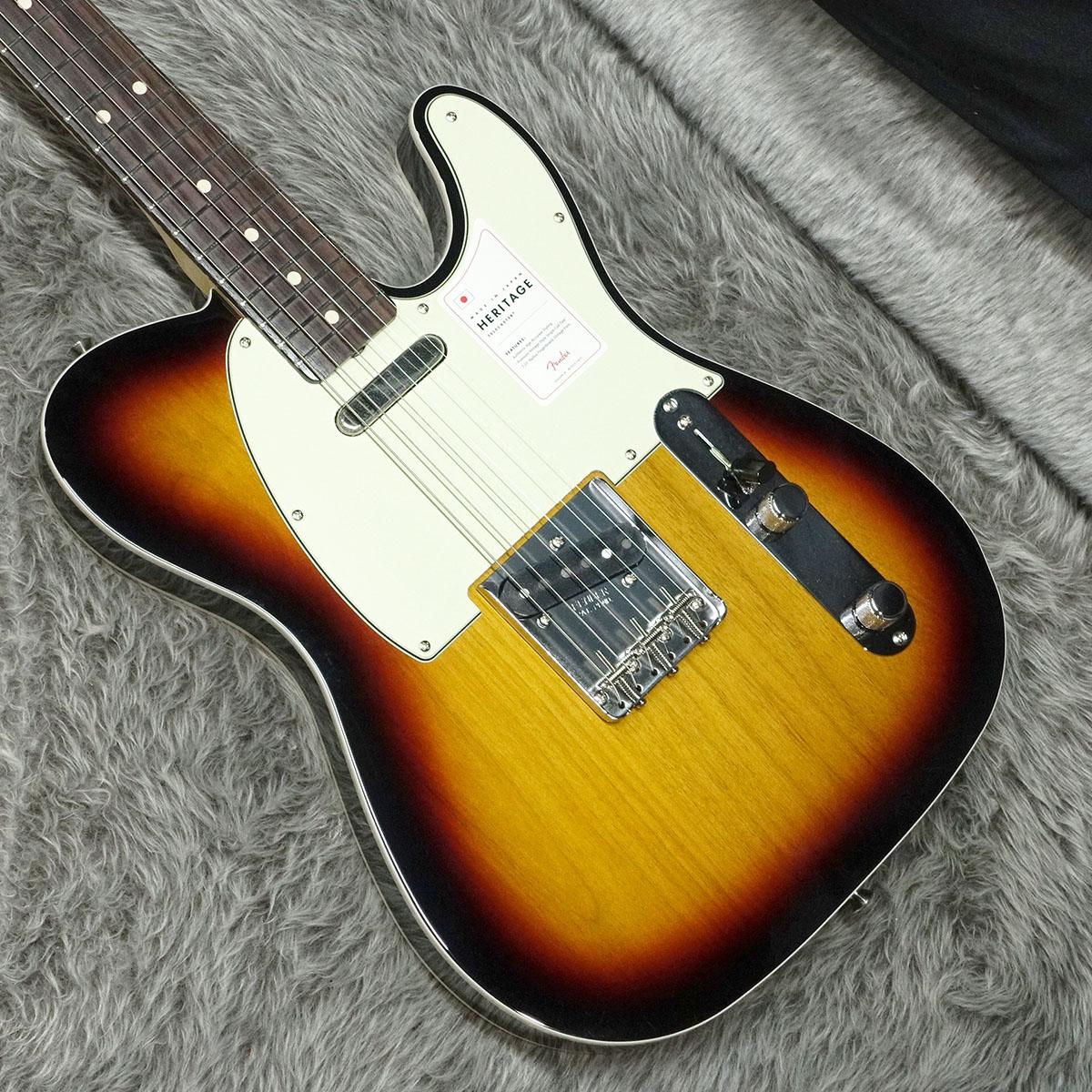 Made in Japan Heritage 60 Telecaster Custom RW 3-Color Sunburst