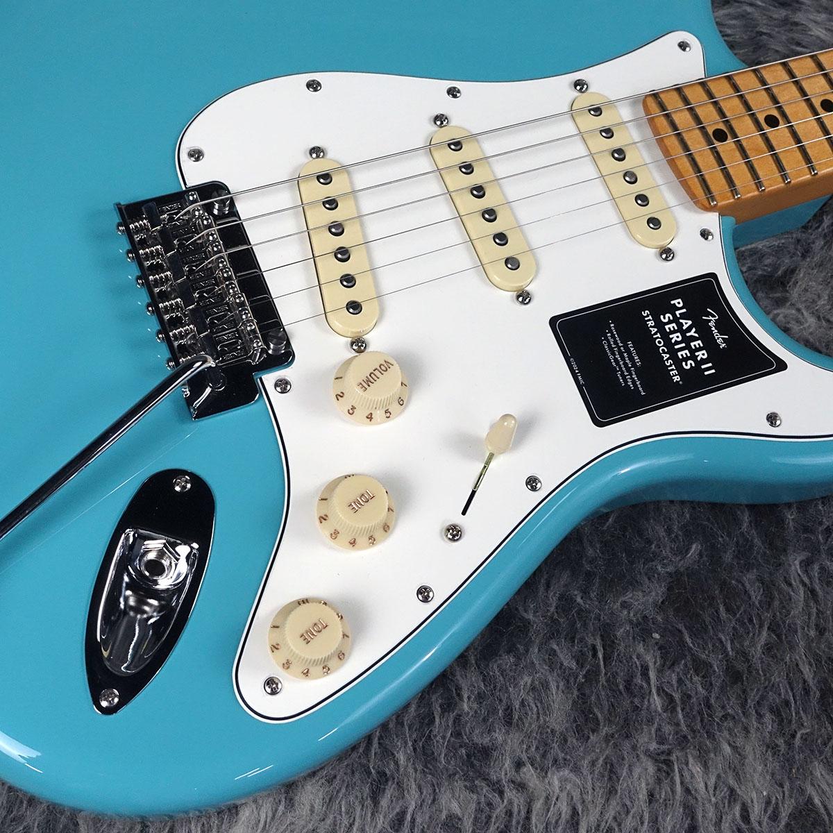 Player II Stratocaster MN Aquatone Blue Fender エレクトリック