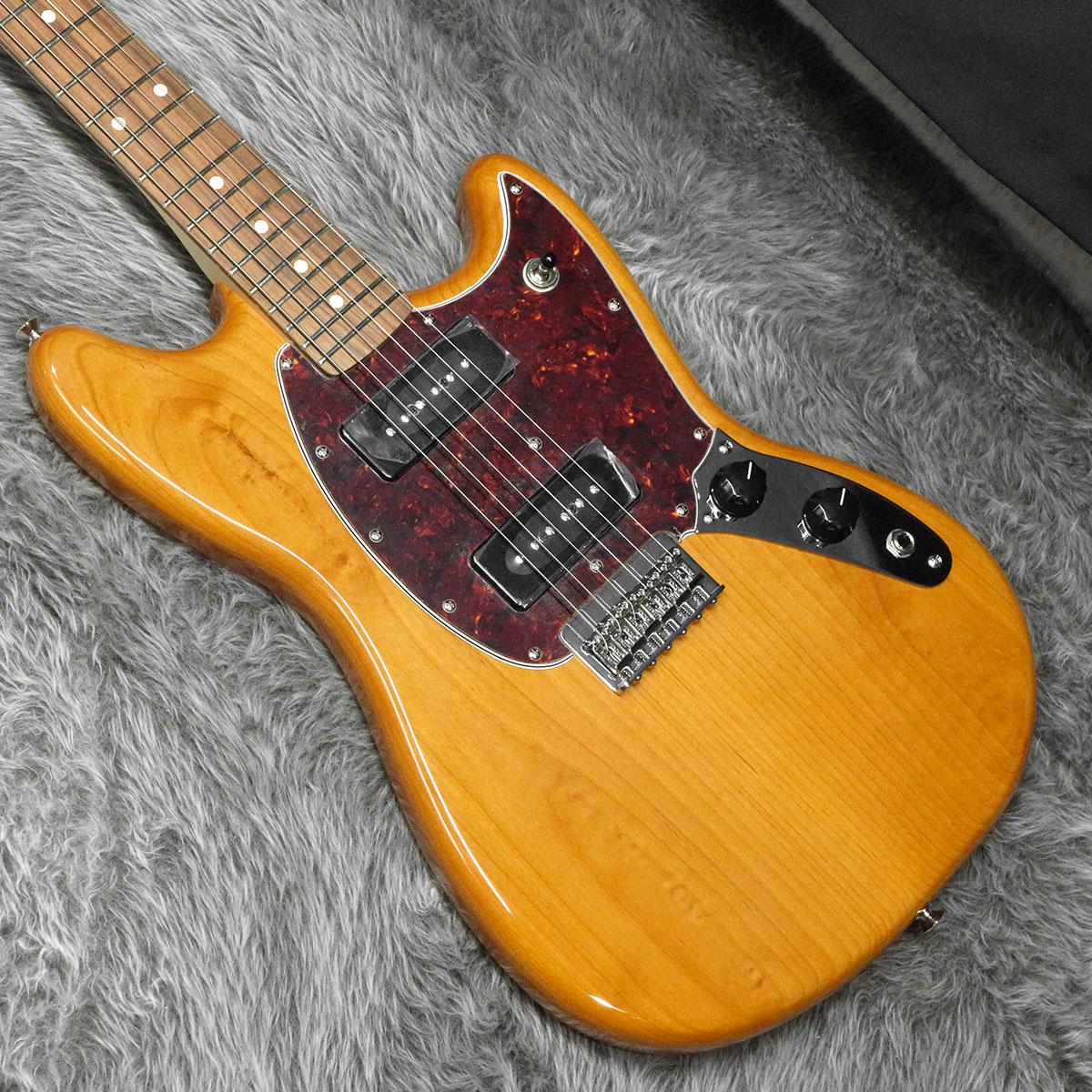 Player Mustang 90 PF Aged Natural Fender エレクトリックギター