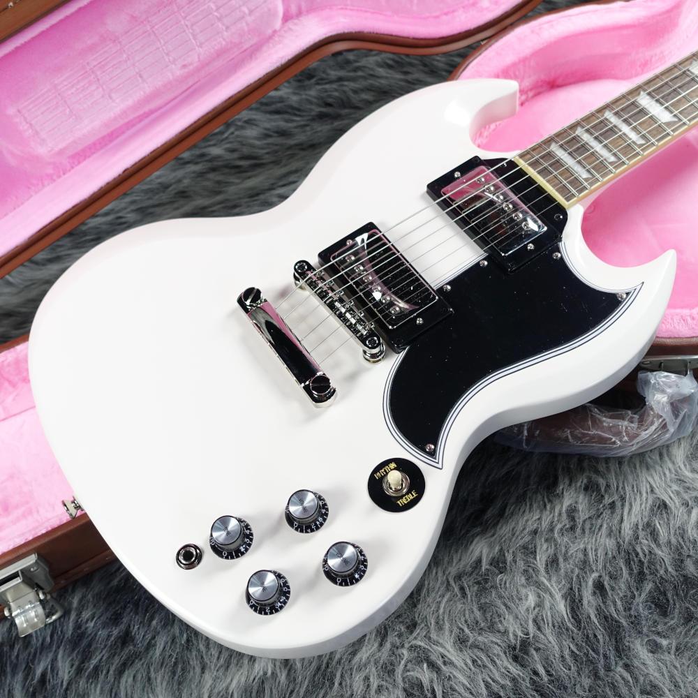 1961 Les Paul SG Standard Aged Classic White Epiphone