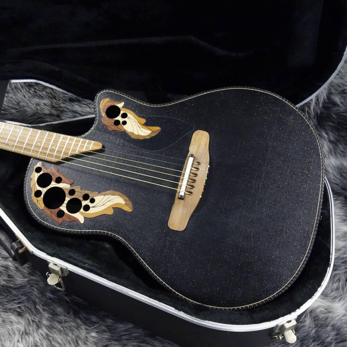 Adamas II 1581-5 BLK 1994 Ovation アコースティックギター フラット