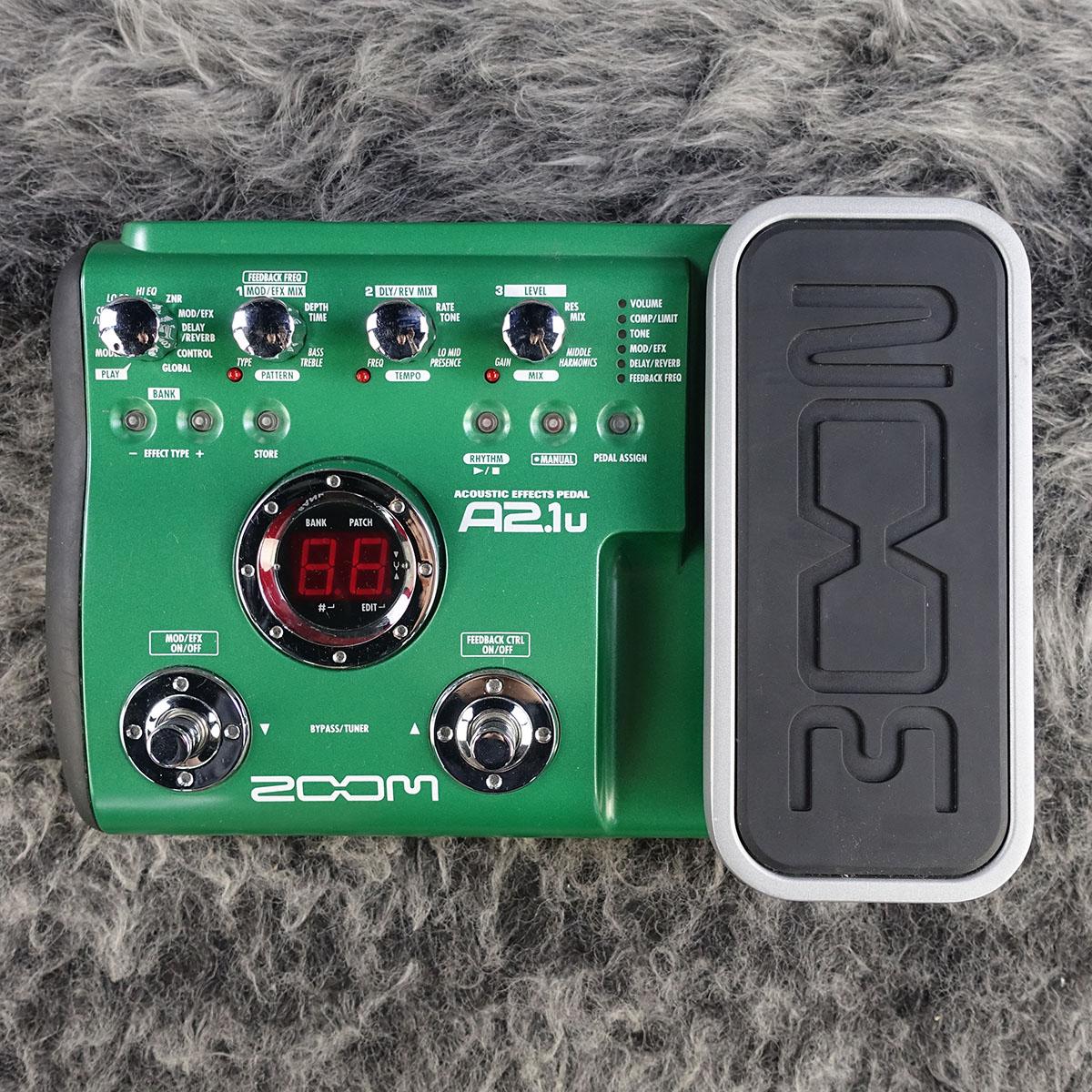 A2.1u ZOOM アコースティック・ギター用エフェクター アコースティック