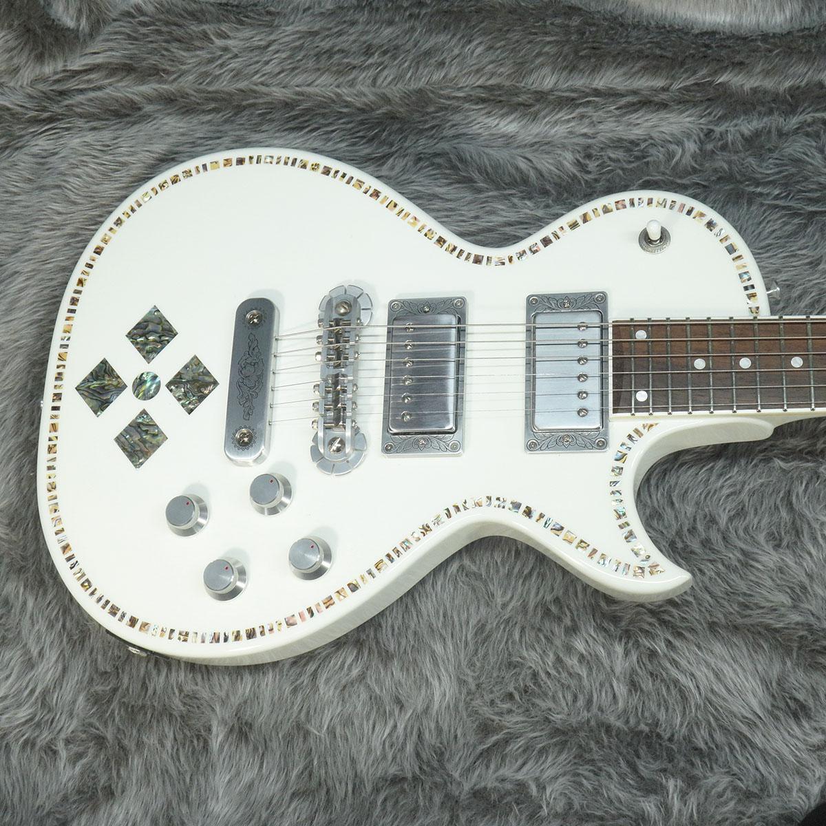 A24SU white Pearl Diamond ZEMAITIS エレクトリックギター レスポール