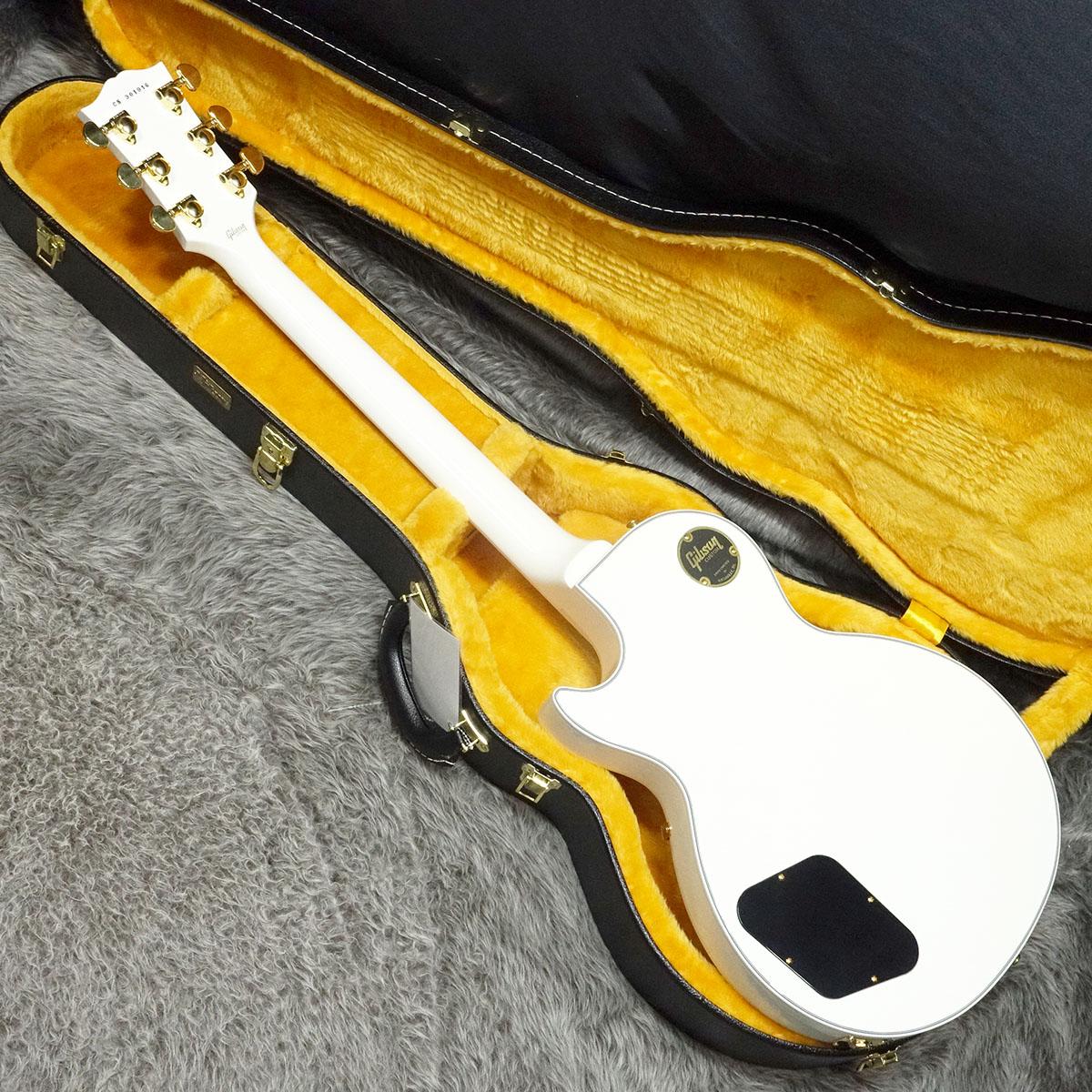 Les Paul Custom Ebony Fingerboard Alpine White Gibson Custom Shop