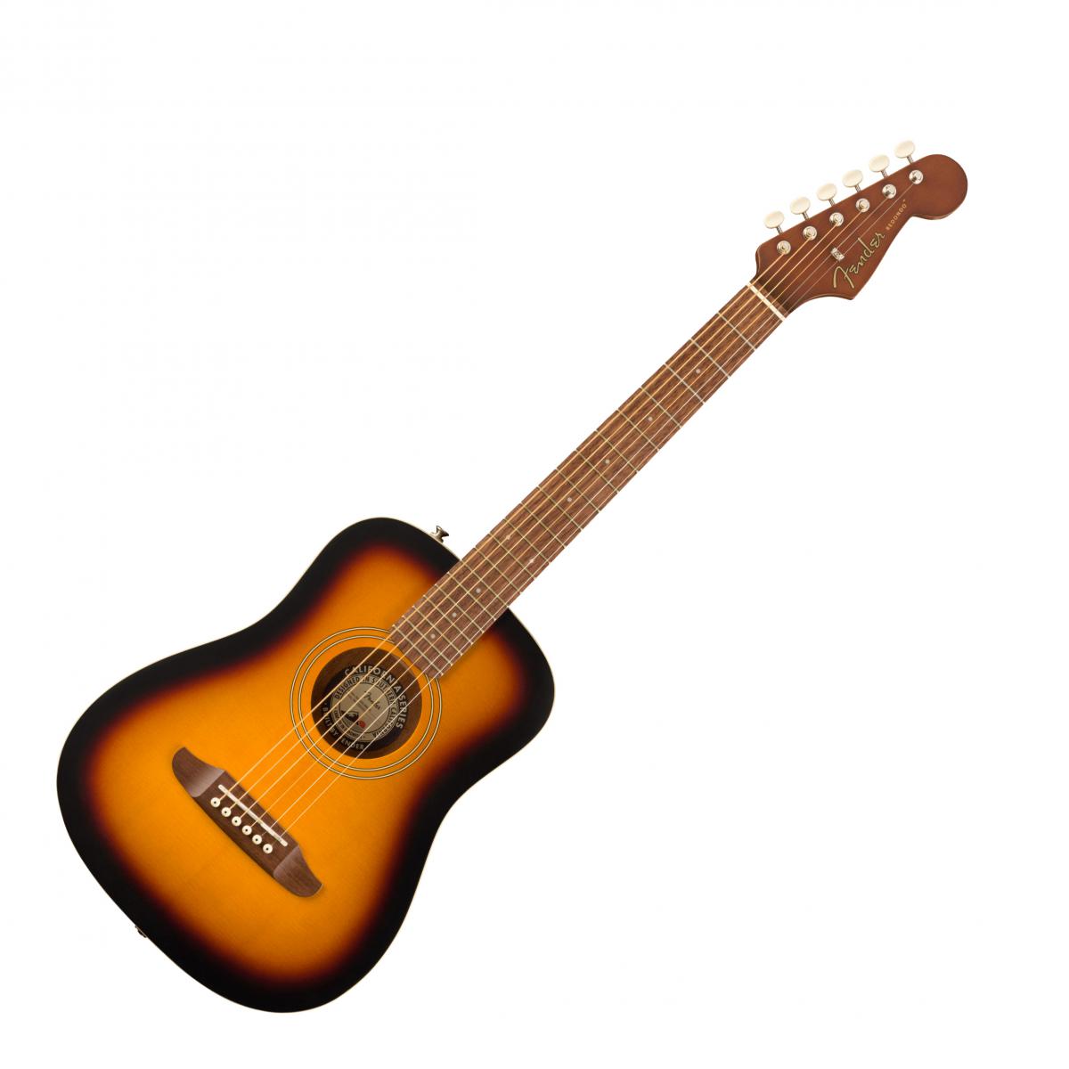 Redondo Mini Sunburst Fender アコースティックギター トラベルギター 