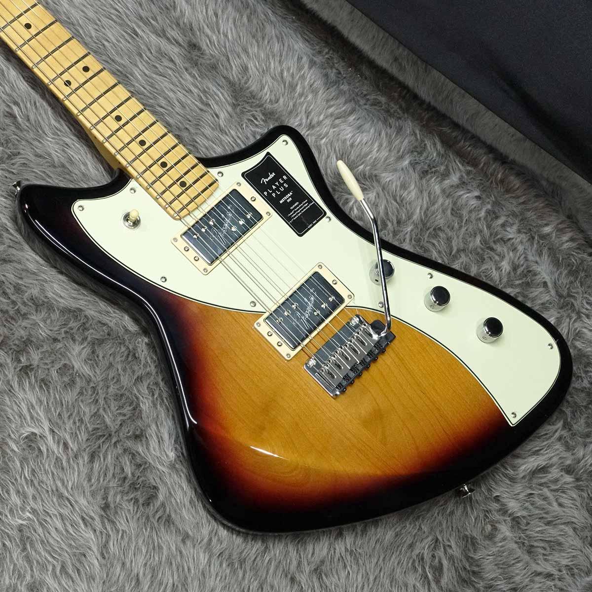 Player Plus Meteora HH MN 3-Color Sunburst Fender エレクトリック