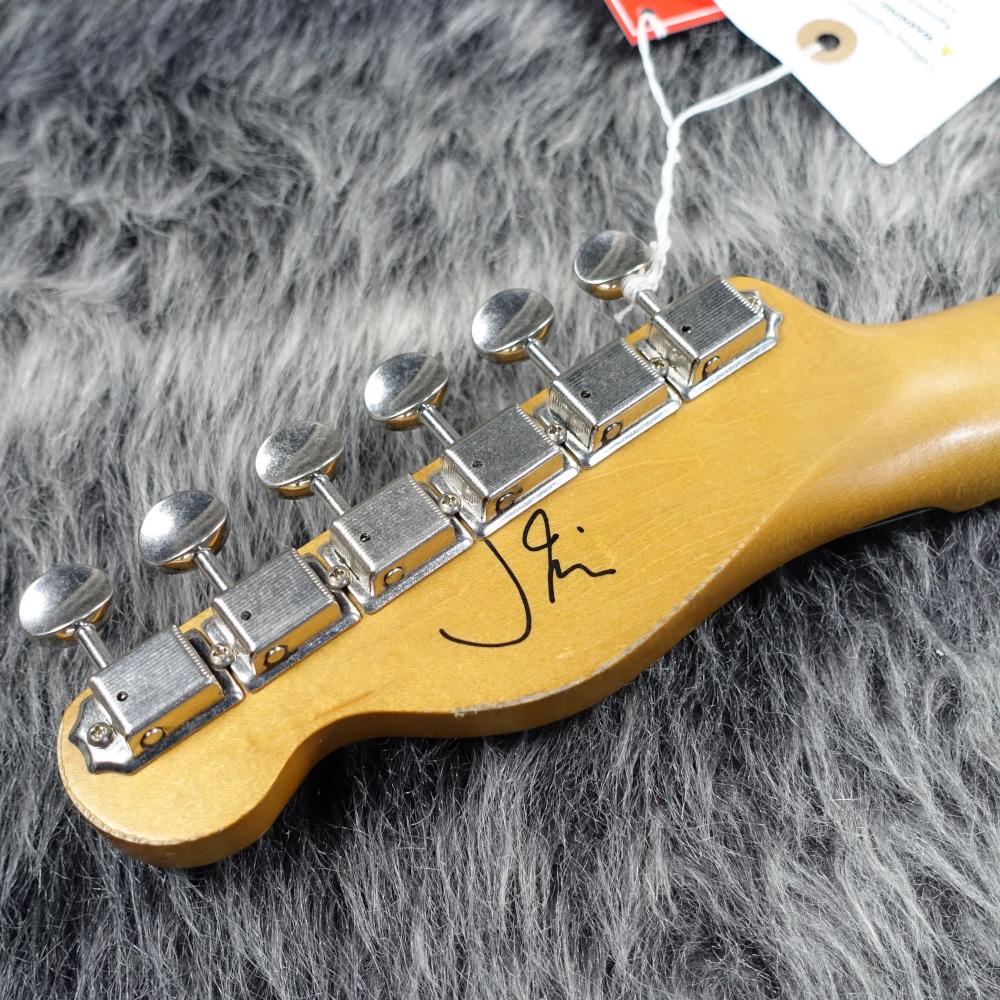 J Mascis Telecaster Maple Fingerboard Bottle Rocket Blue Flake