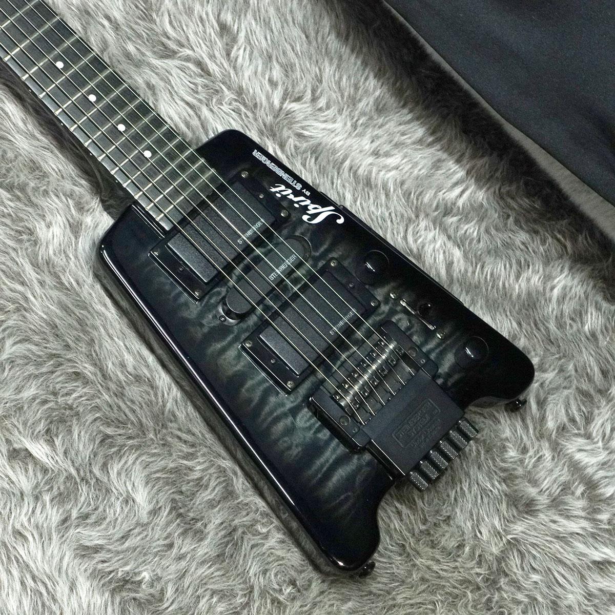 【 生産終了】STEINBERGER Spirit GT-PRO DELUXE Spirit GT-Pro Quilt Top Deluxe Trans Black Steinberger