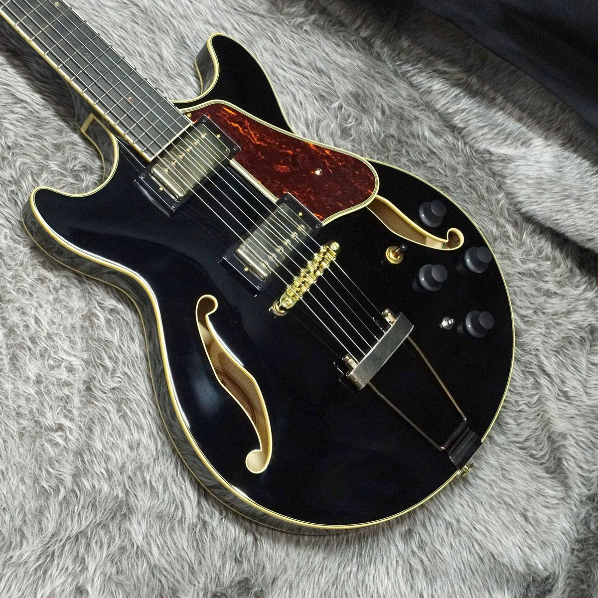 ギター Ibanez AMH90 Black AMH90 Black Ibanez エレクトリックギター フルアコ 商品詳細