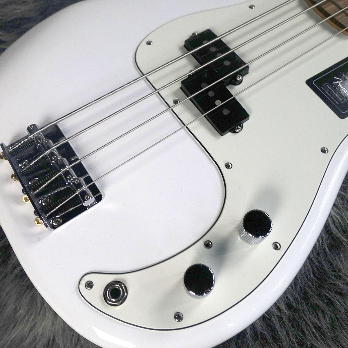 Player Precision Bass Pau Ferro Fingerboard Polar White Fender