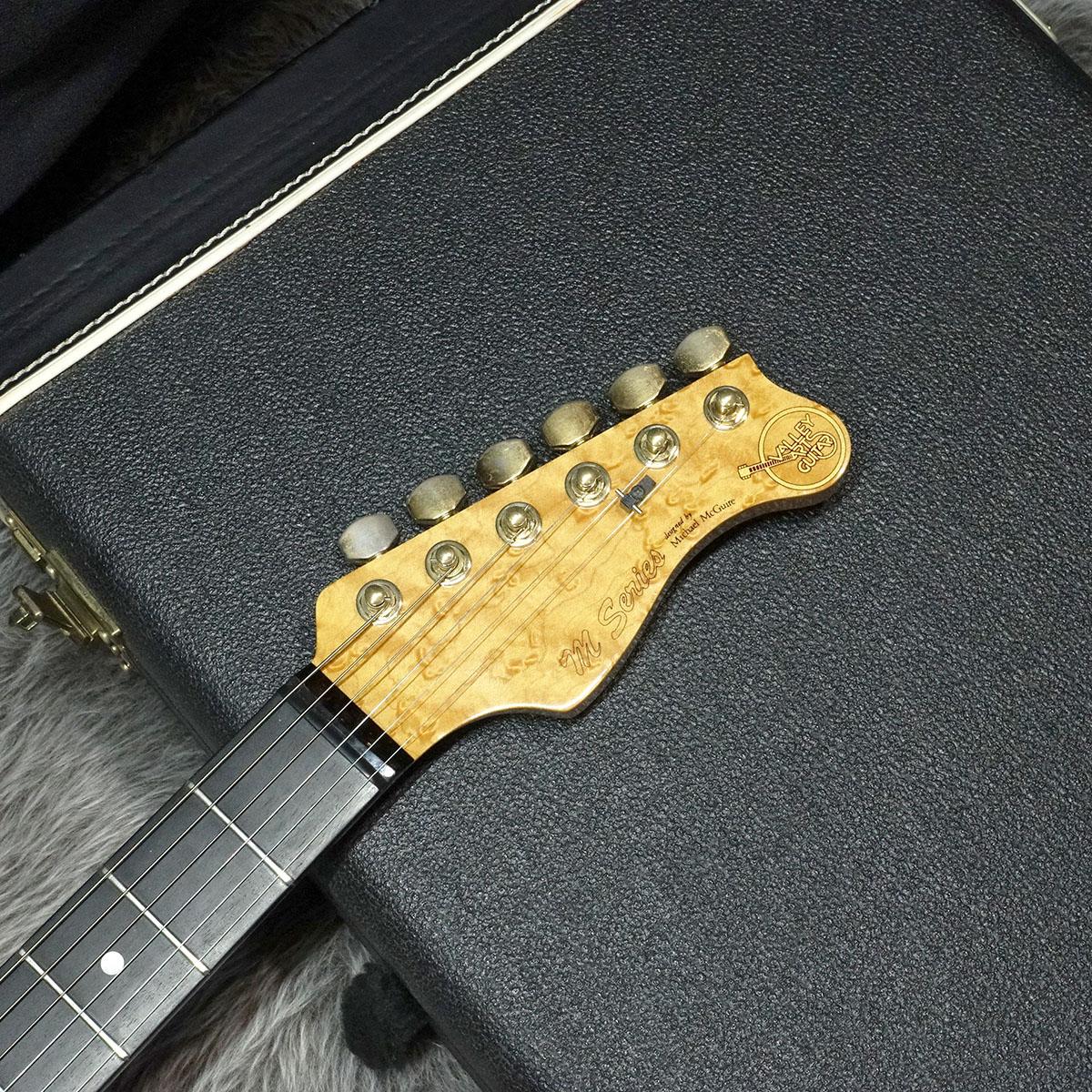 M Series Trans Blue Valley Arts エレクトリックギター ストラト