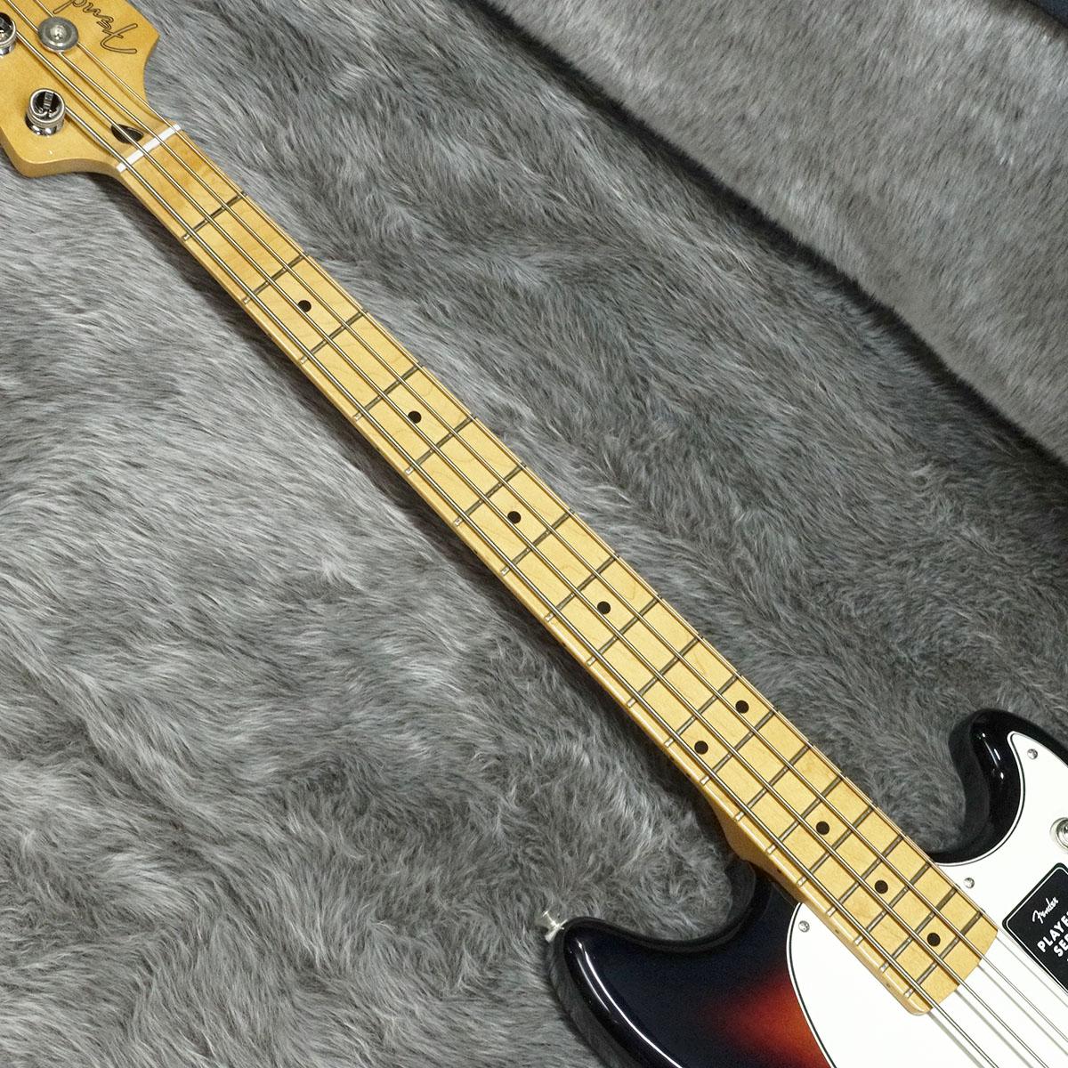 Player II Mustang Bass PJ MN 3-Color Sunburst Fender Mexico