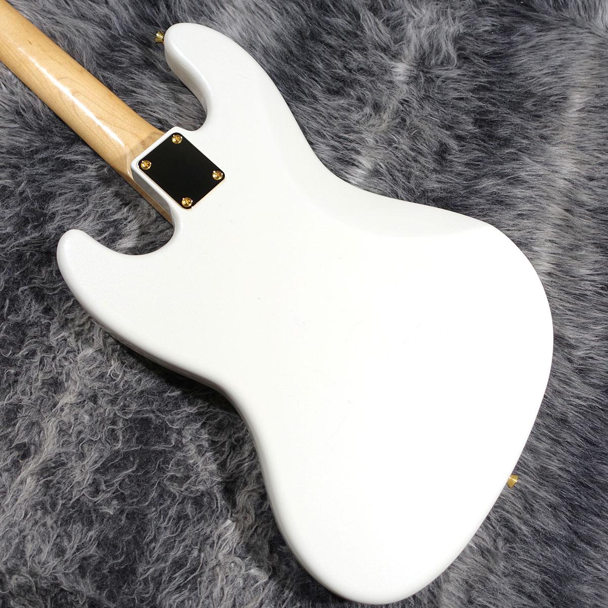 60年代フェンダージャズベ、プレベ用ホワイトトーレックスケース　Fender Made in Japan Traditional 2025 Collection, 60s Jazz Bass White
