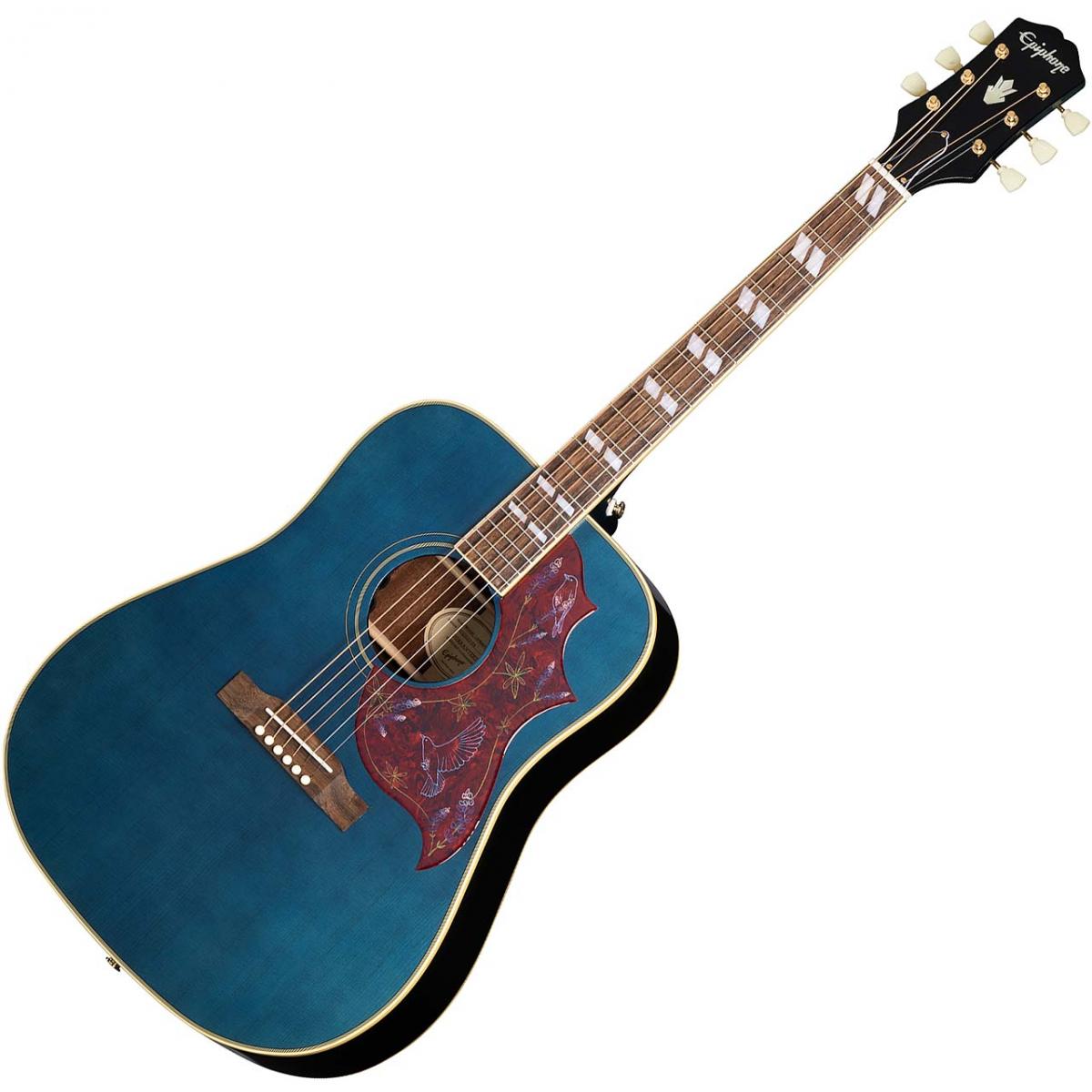 美品❗️エメラルドギター❤️カーボングラファイトX10 Vibrant Blue Blue-G] Fine Acoustic Guitar Shop | ブルージー