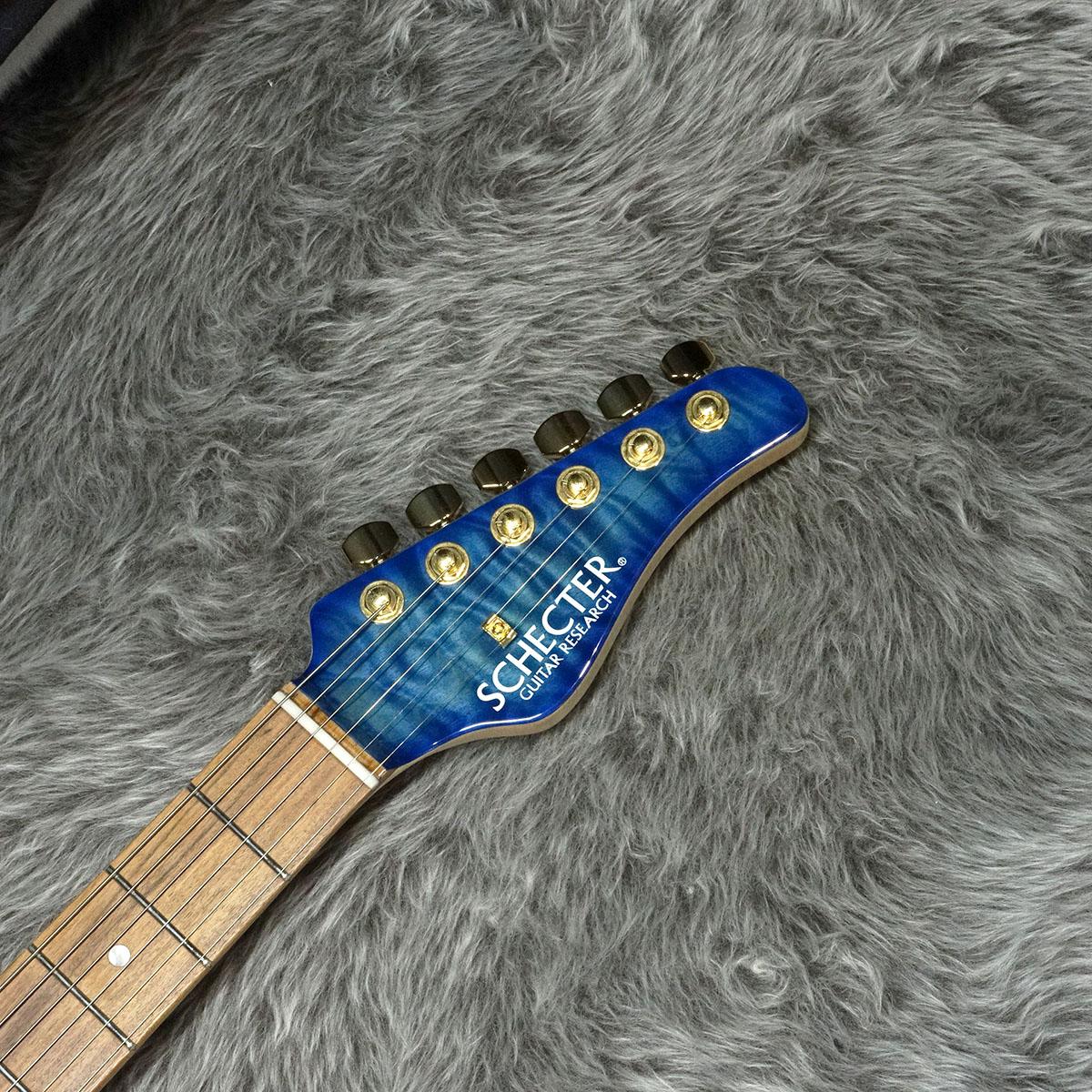 NV-4-24-AS-W Light Blue Sunburst SCHECTER エレクトリックギター