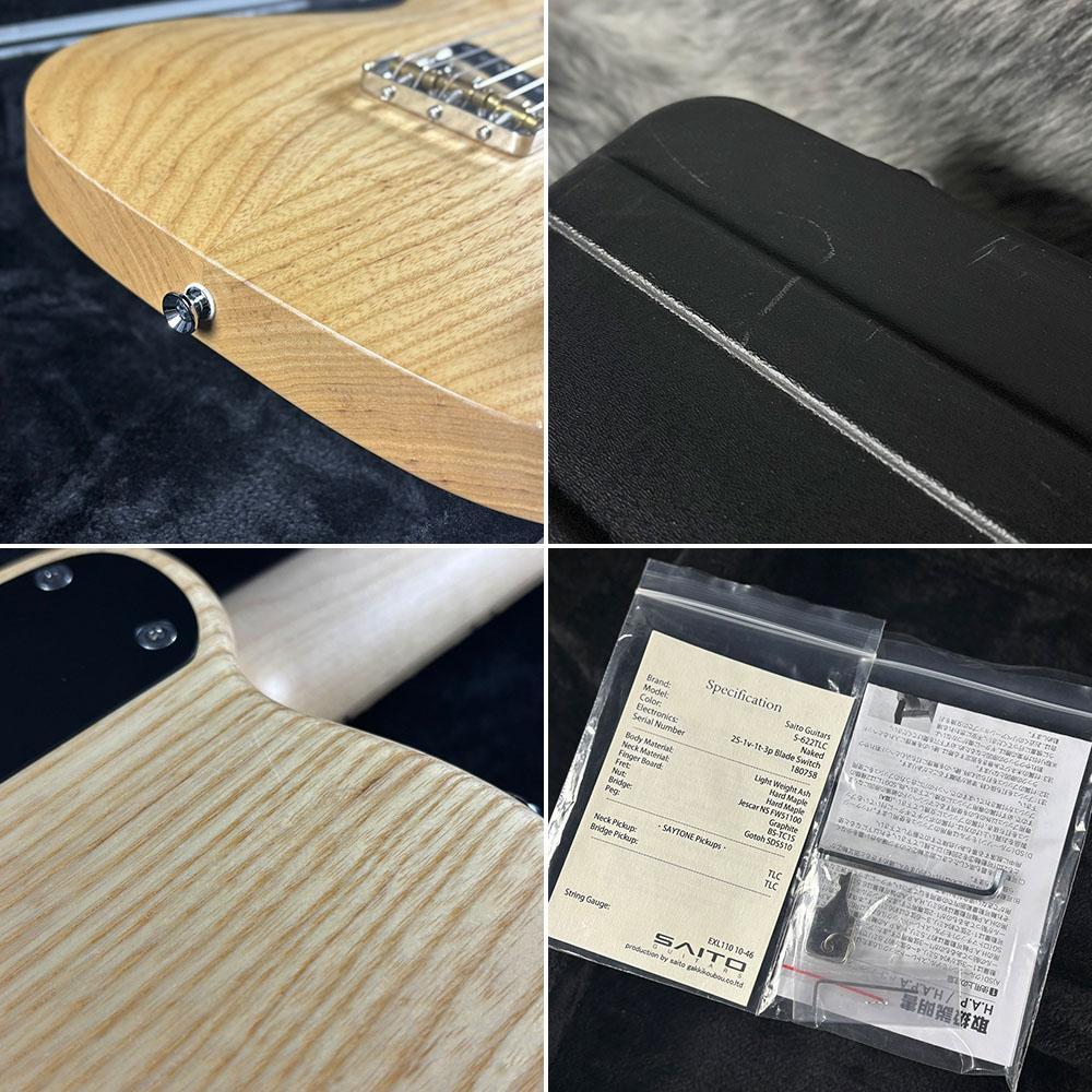 S-622TLC Naked SAITO GUITARS エレクトリックギター テレキャスター