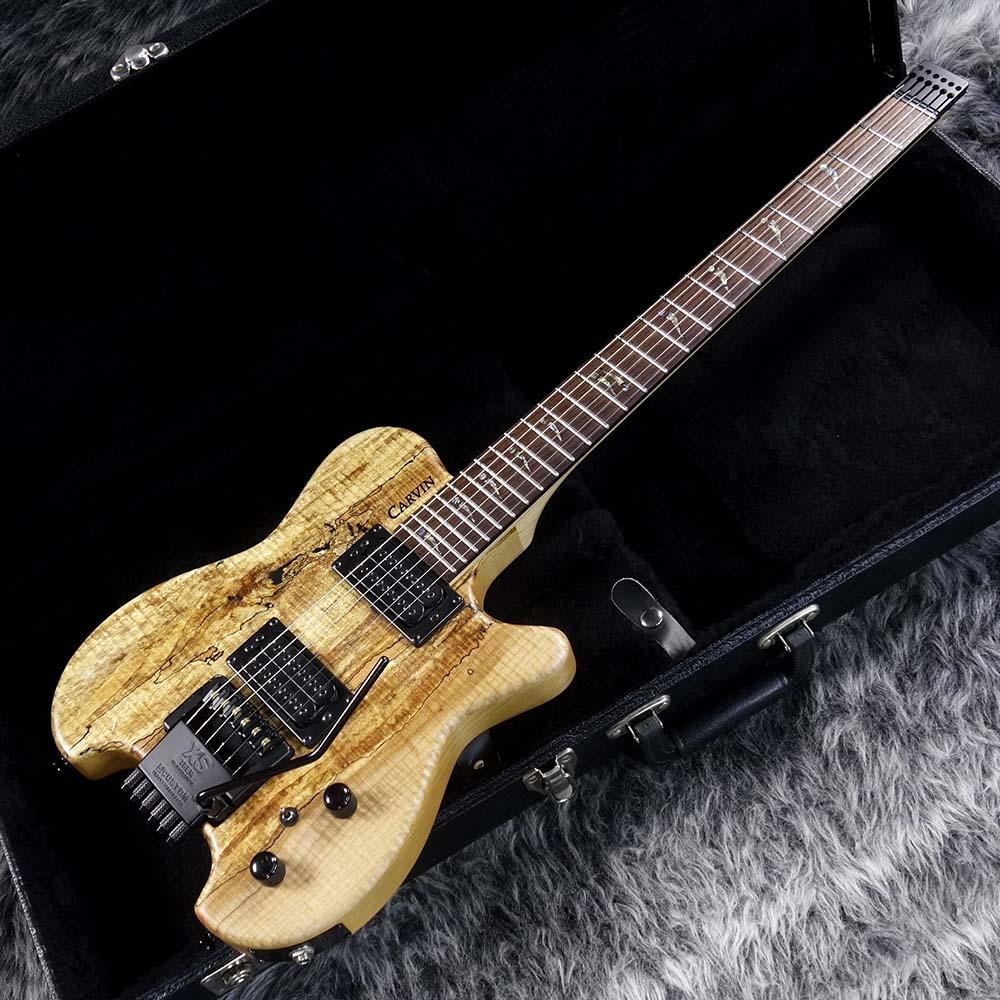 HH2X Allan Holdsworth Signature Spalted Maple Top Carvin