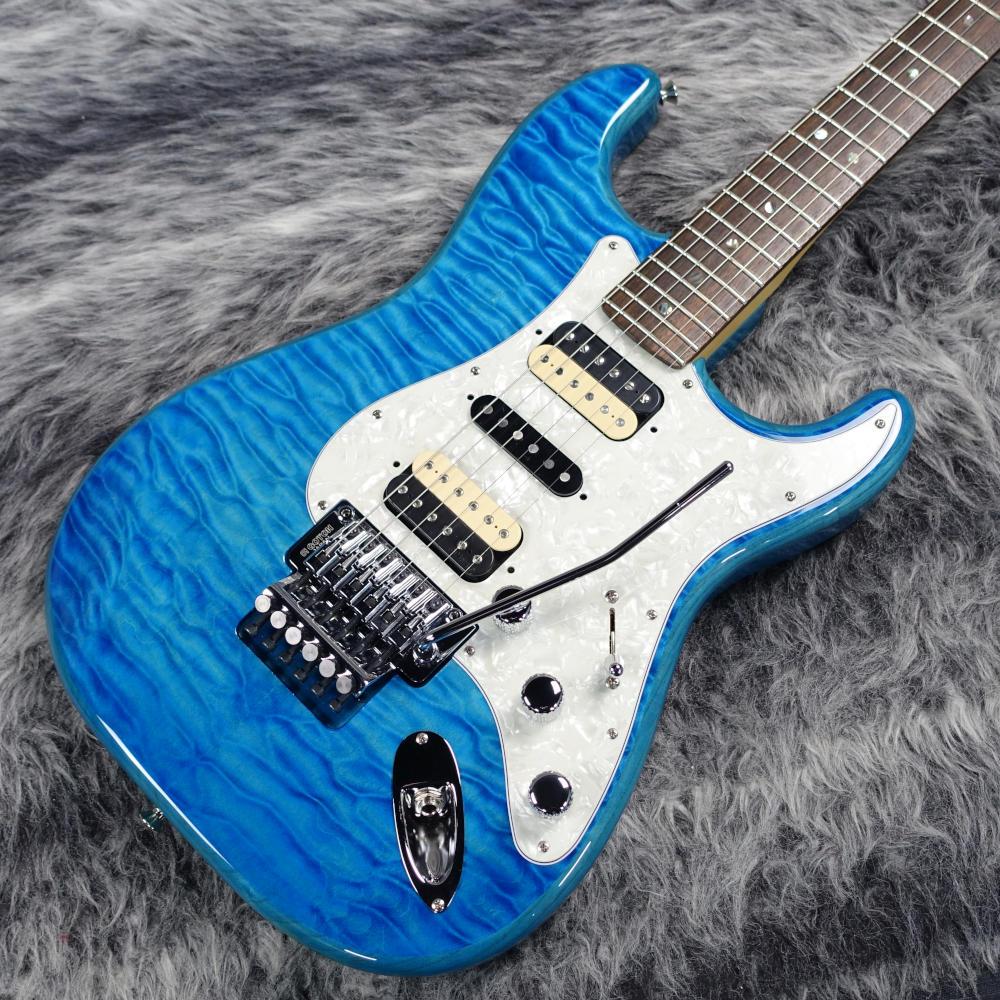 Michiya Haruhata Stratocaster Caribbean Blue Transparent Fender