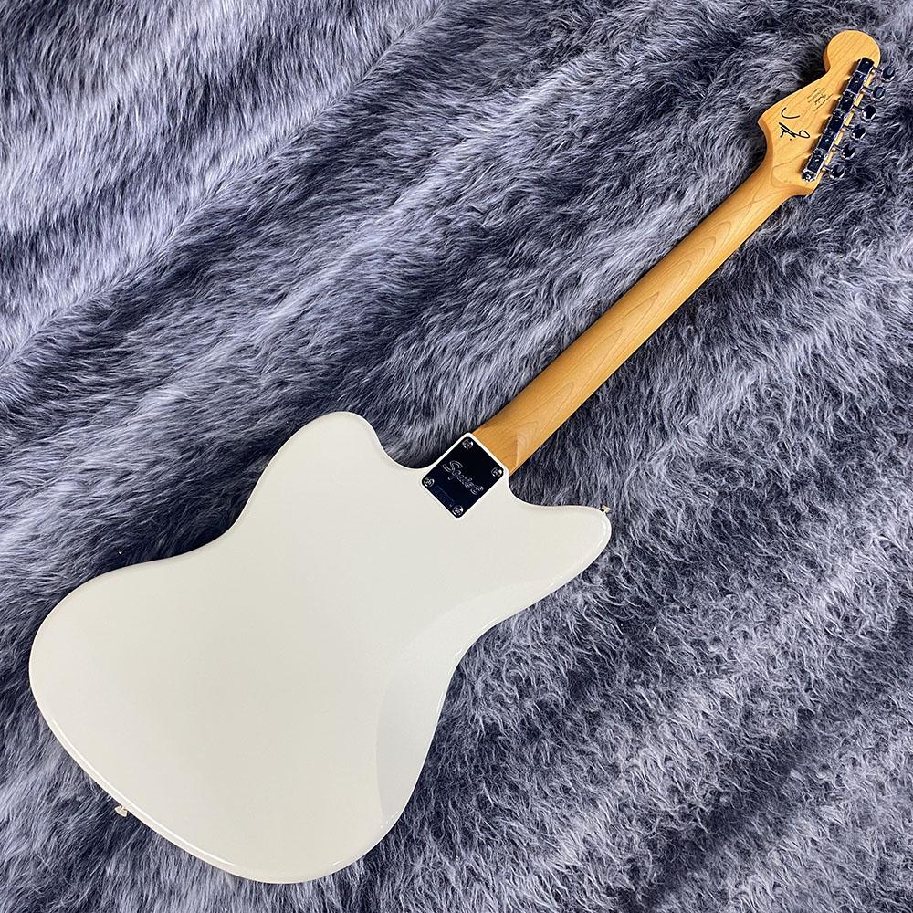 J Mascis Jazzmaster Gold Anodized Pickguard Vintage White Squier